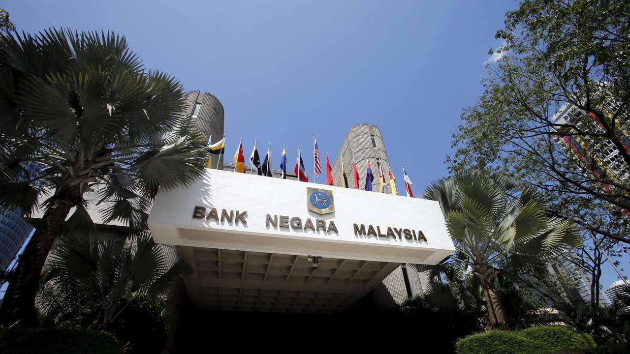 A general view of the headquarters of Malaysia's central bank, Bank Negara Malaysia, in Kuala Lumpur. Photo: REUTERS/Bazuki Muhammad/Files