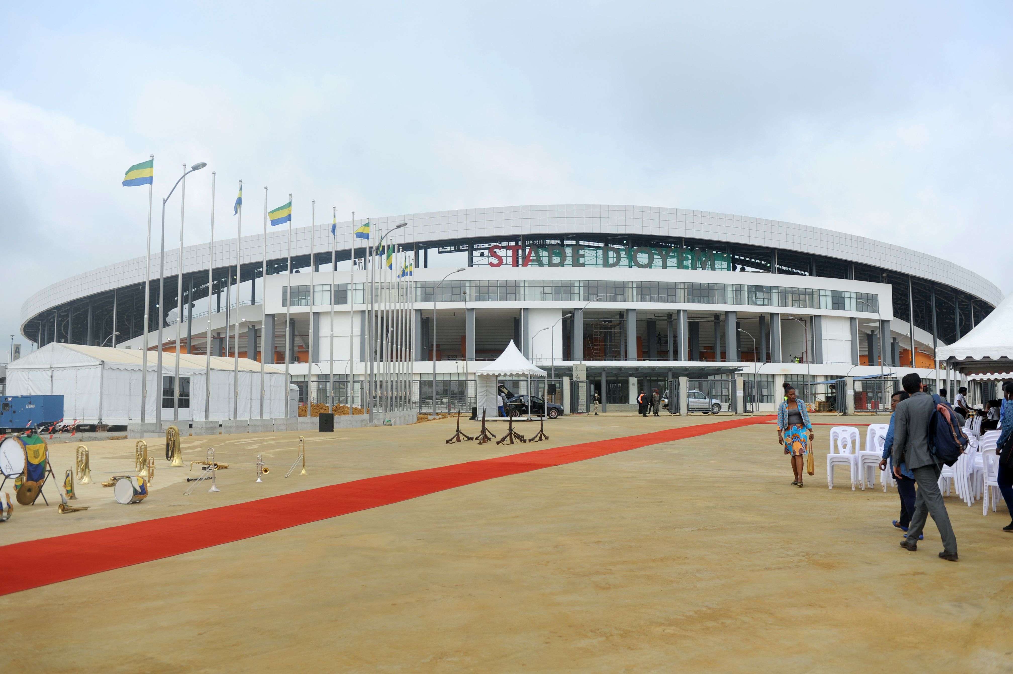 Stade d'Oyem in Oyem. Photo: AFP