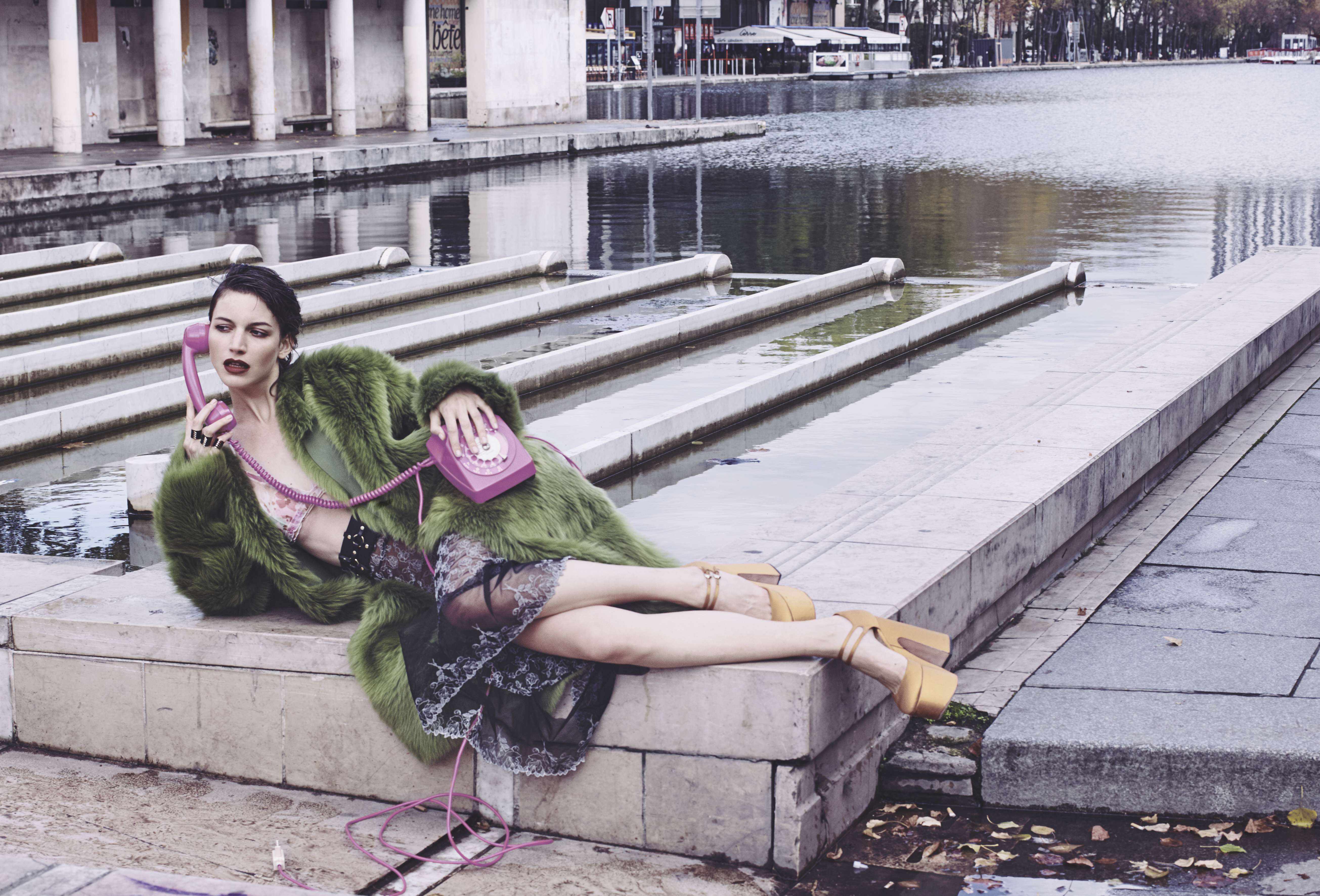 Go glam with sheers, leather and fur this season