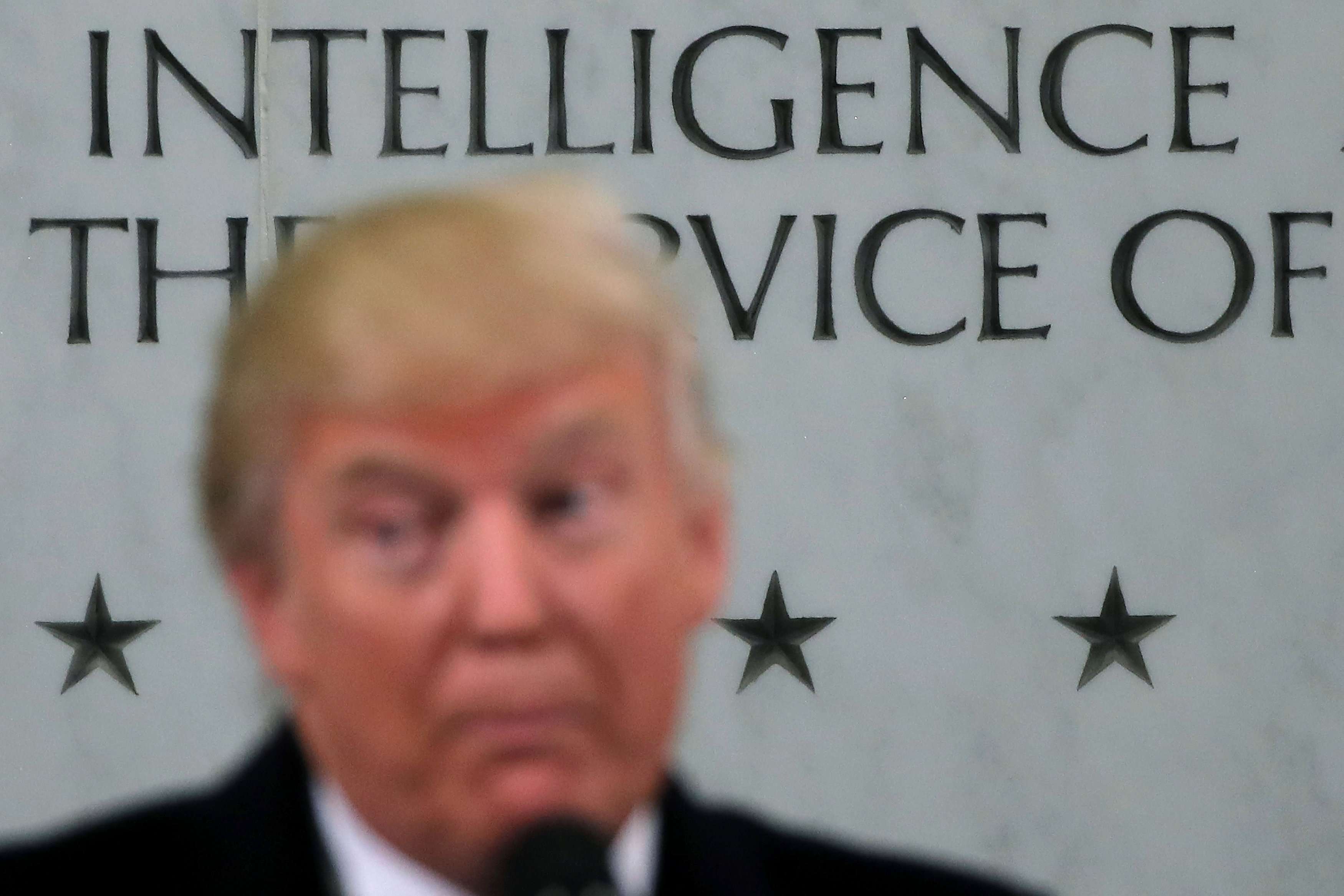 On his first full day in office, President Donald Trump on Saturday berated the media over its coverage of his inauguration, and turned a bridge-building first visit to CIA headquarters into an airing of grievances about ‘dishonest’ journalists. Photo: Reuters