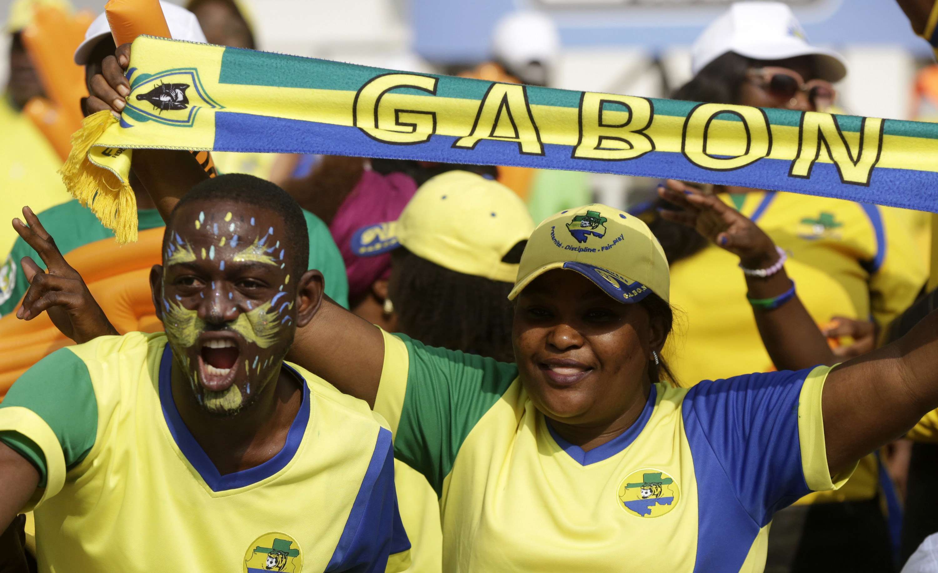 Gabon drew 1-1 with Burkina Faso at the Stade de l'Amitie in Libreville on Wednesday. Photo: AP