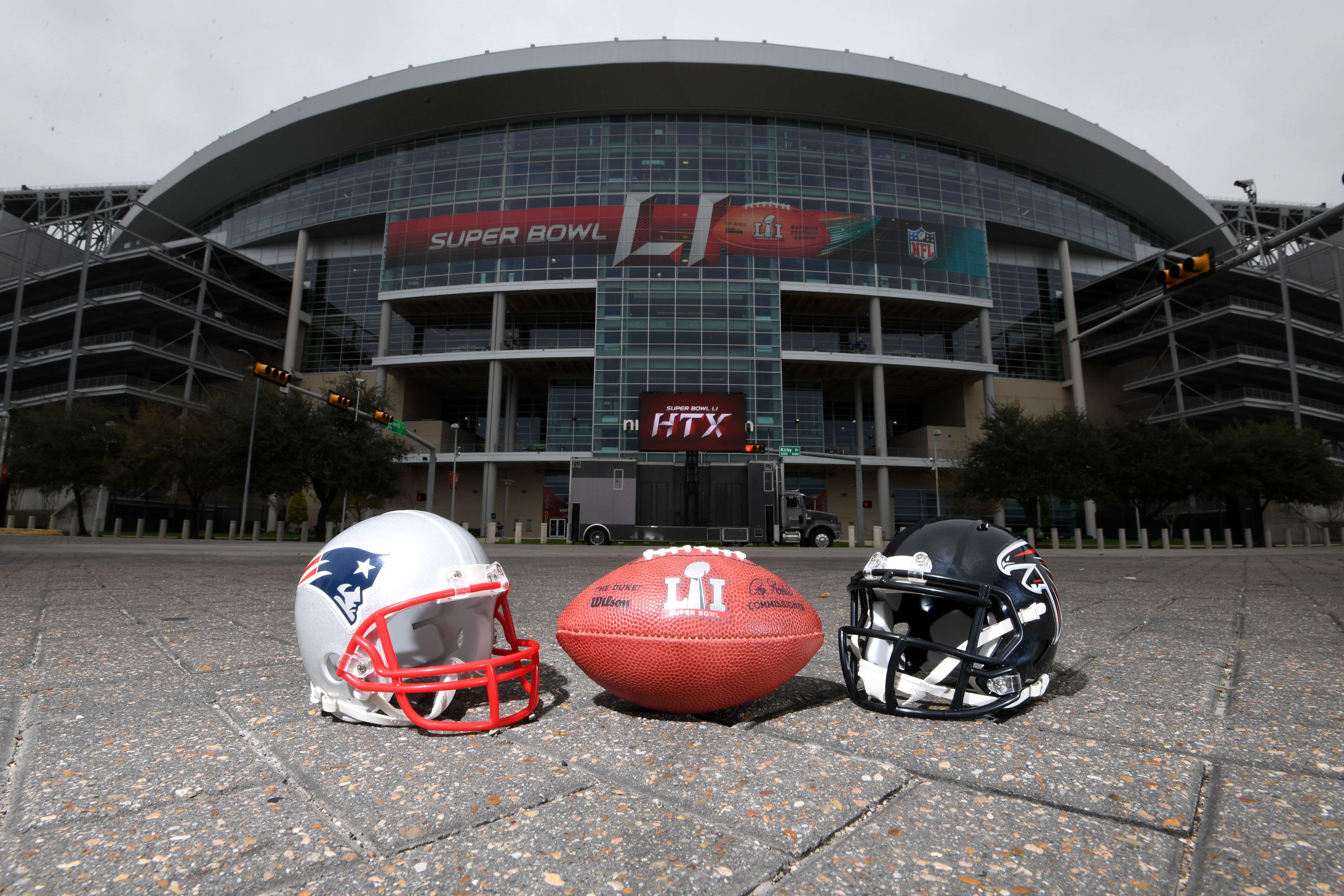 The New England Patriots will clash against the Atlanta Falcons for Super Bowl LI. But where can you catch the action? Photo: USA Today