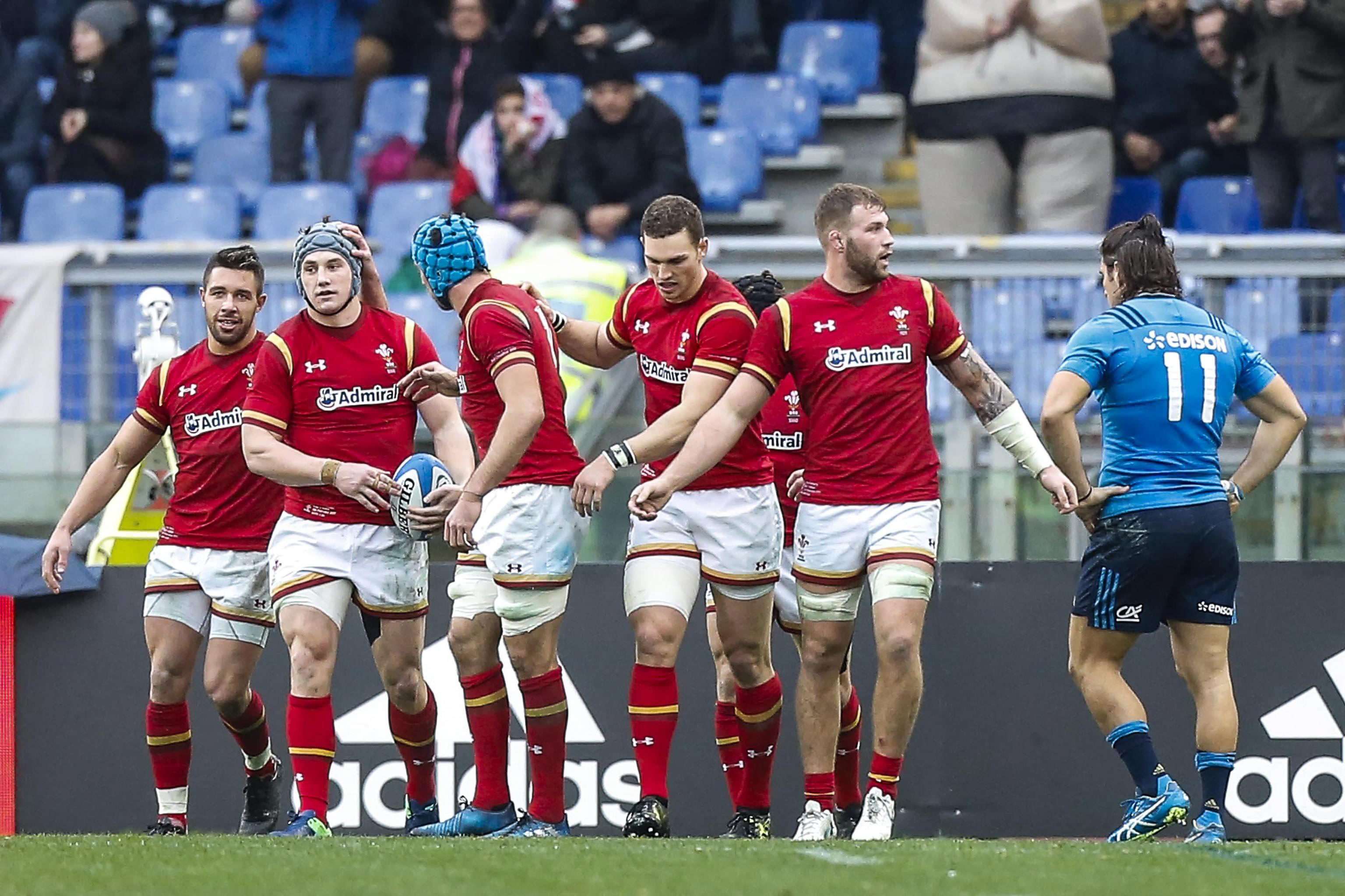Wales’ win over Italy puts them in the Six Nations driving seat. Photo: EPA