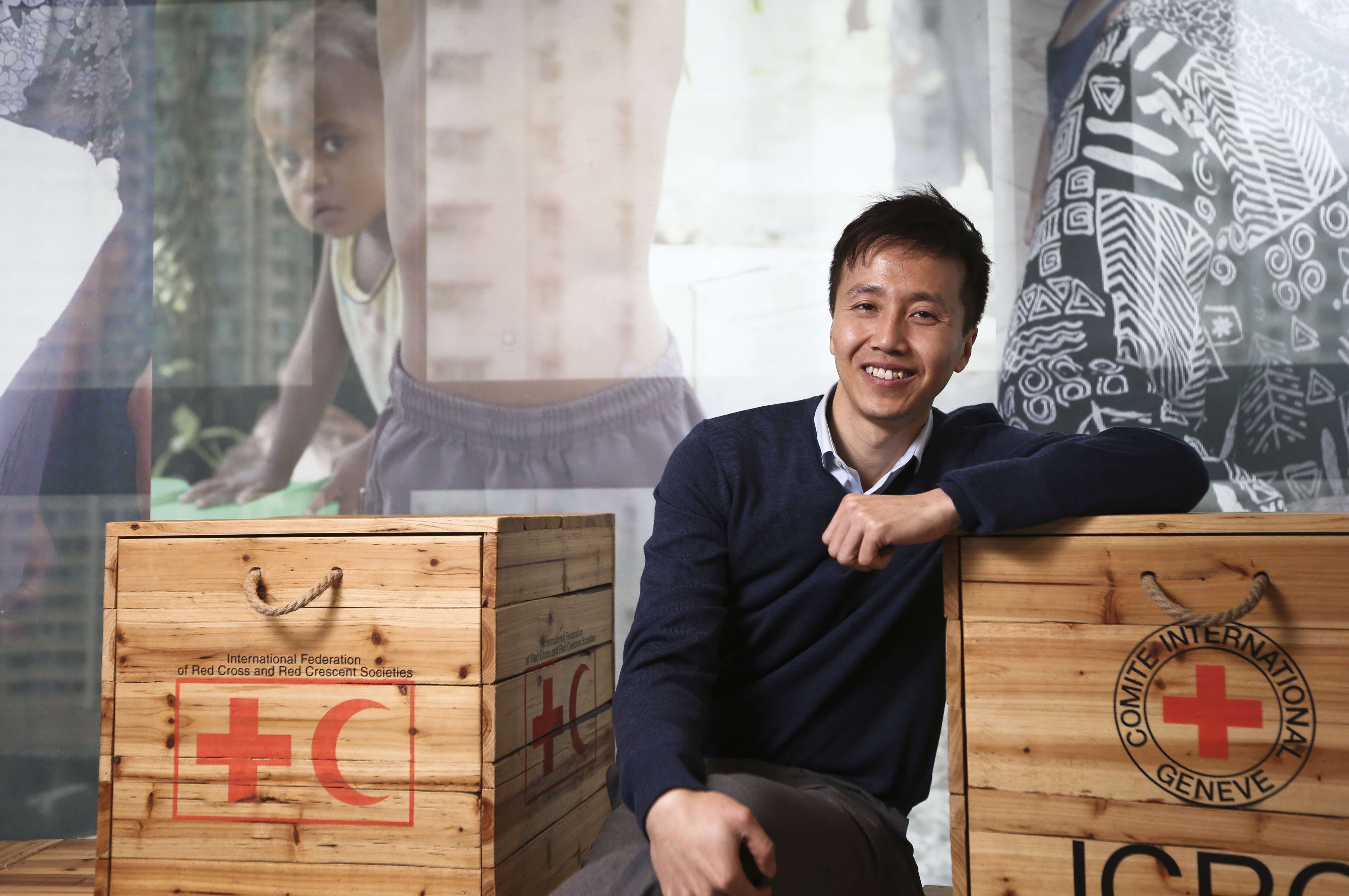 Jason Yip, a programme manager at the International Committee of the Red Cross. Picture: Xiaomei Chen