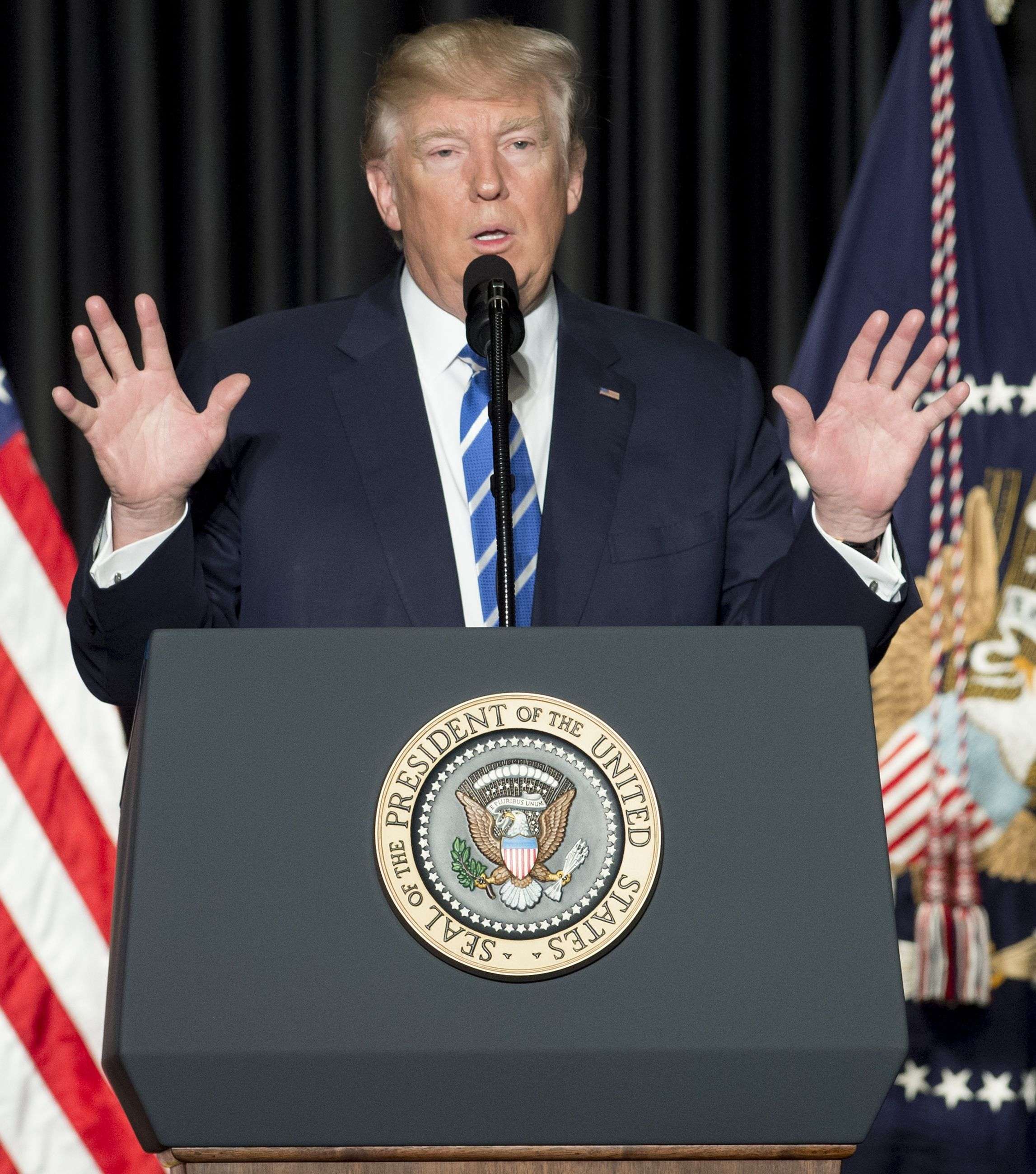 US President Donald Trump is “predictable in his unpredictability ... but there’s still a lot of uncertainties”, says William Choong, a senior fellow at the International Institute for Strategic Studies in Singapore. Photo: AFP