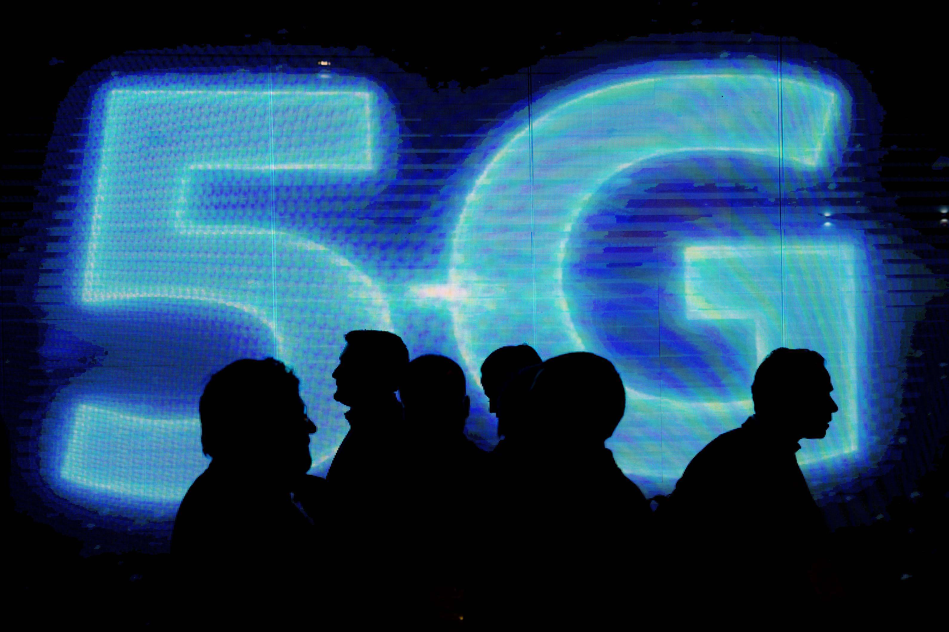 5G connectivity was one of the key themes at this year’s Mobile World Congress in Barcelona, Spain. Photo: AFP