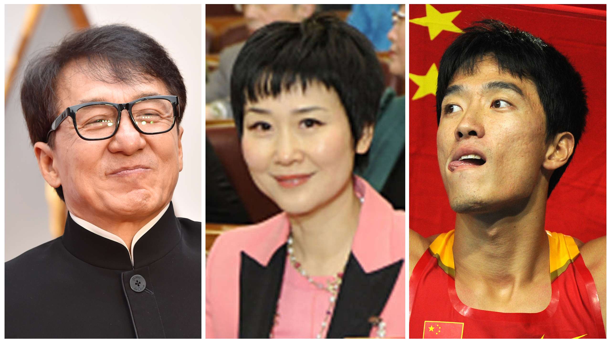 Movie star Jackie Chan, Li Peng's daughter Li Xiaolin and Olympic athlete Liu Xiang will attend this year’s Two Sessions.