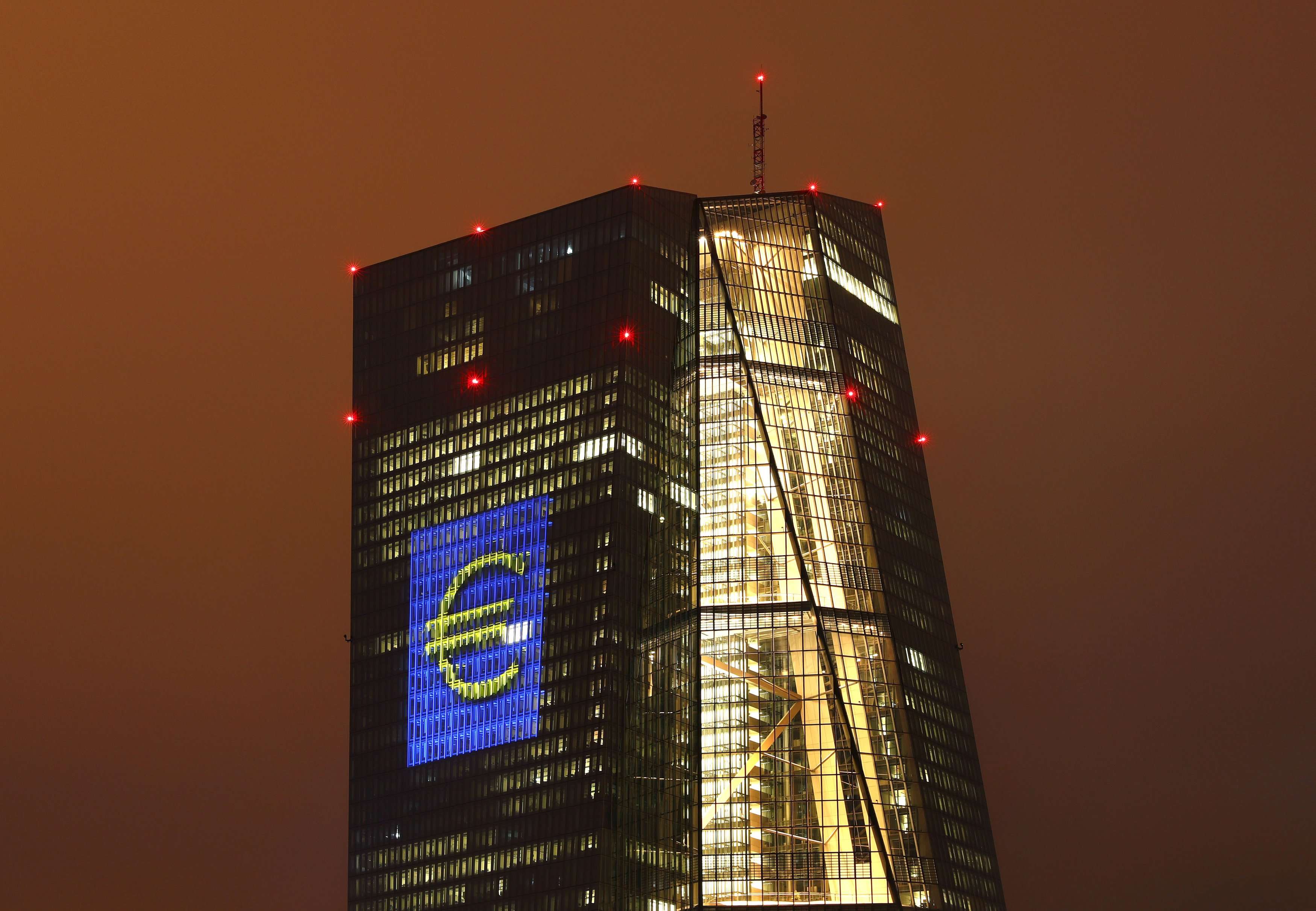 The headquarters of the European Central Bank in Frankfurt, Germany. Photo: Reuters