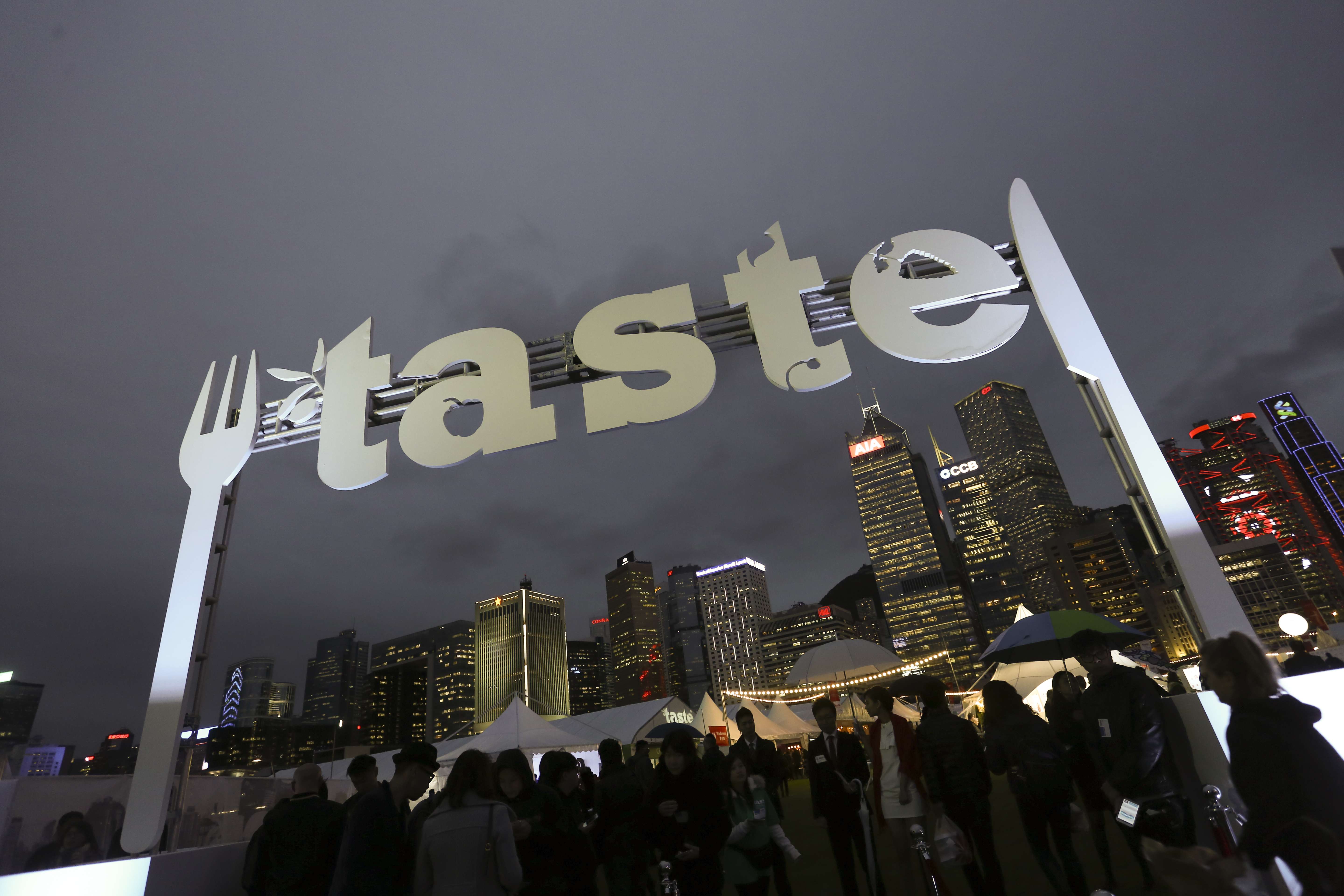 Taste of Hong Kong is expected to draw 17,000 guests to the Central Harbourfront. Photo: Jonathan Wong