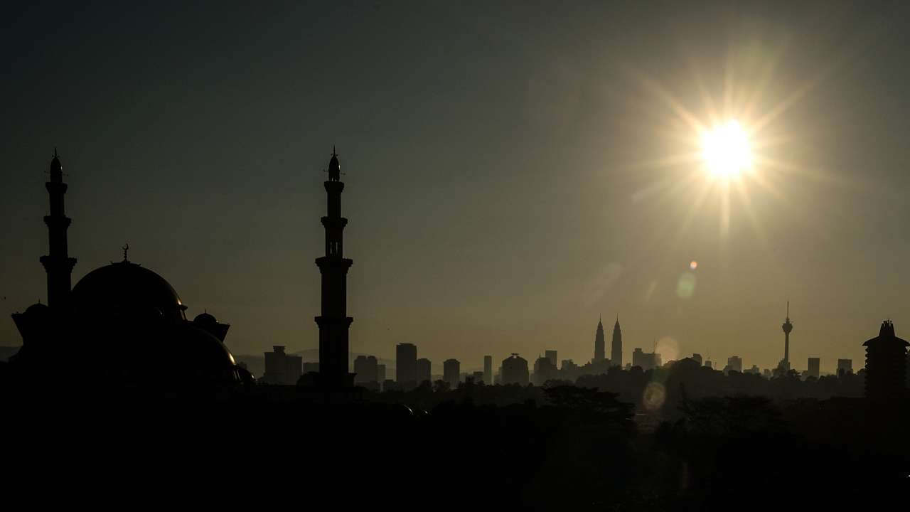 The Kuala Lumpur skyline .Photo: Manan Vatsyayana/AFP