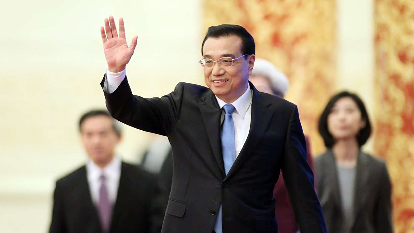 Chinese Premier Li Keqiang gives a press conference after the fifth session of the NPC closed at the Great Hall of the People in Beijing on March 15. Photo: Simon Song