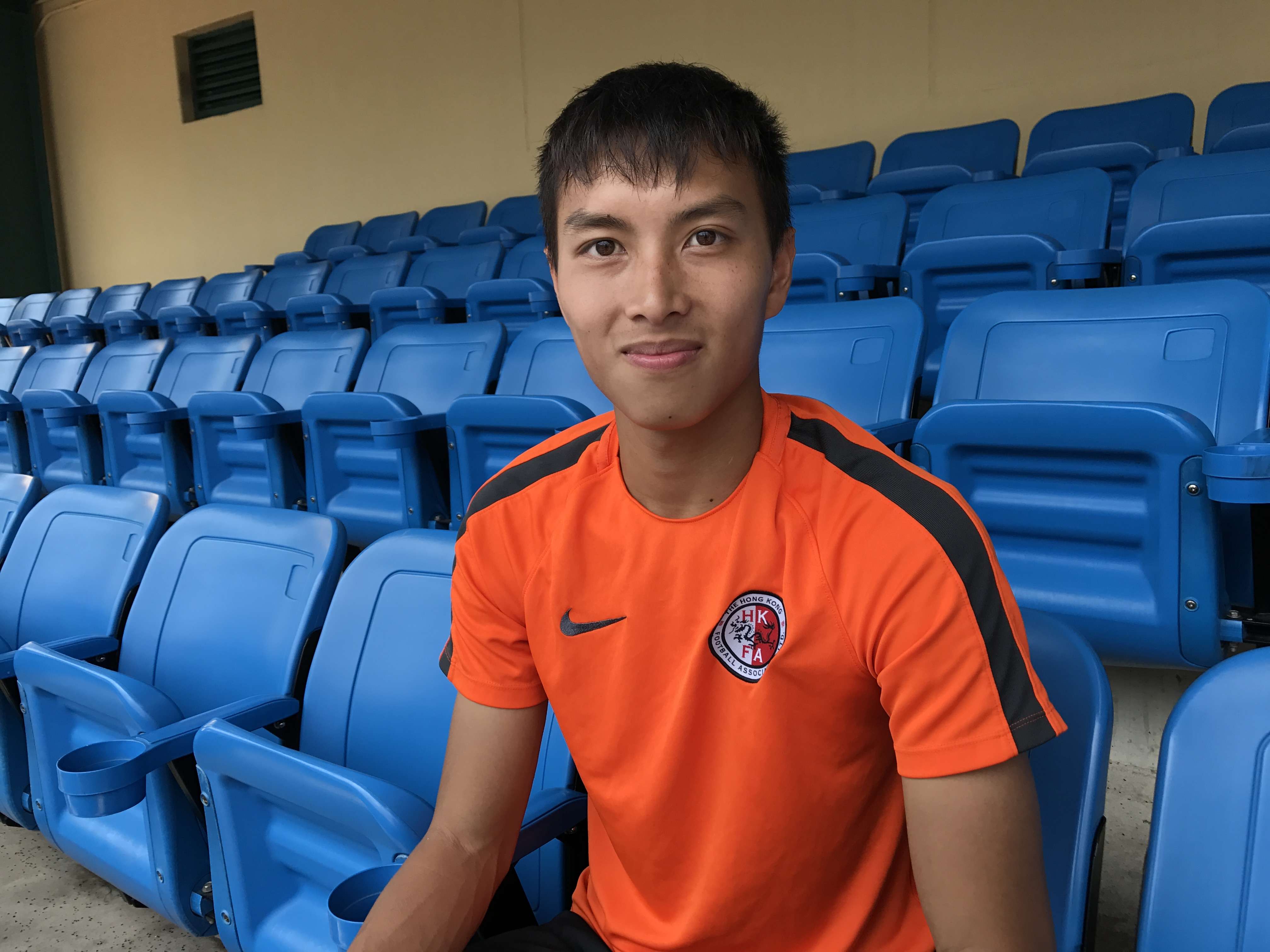 Eastern footballer Wong Tsz-ho. Photo: Handout