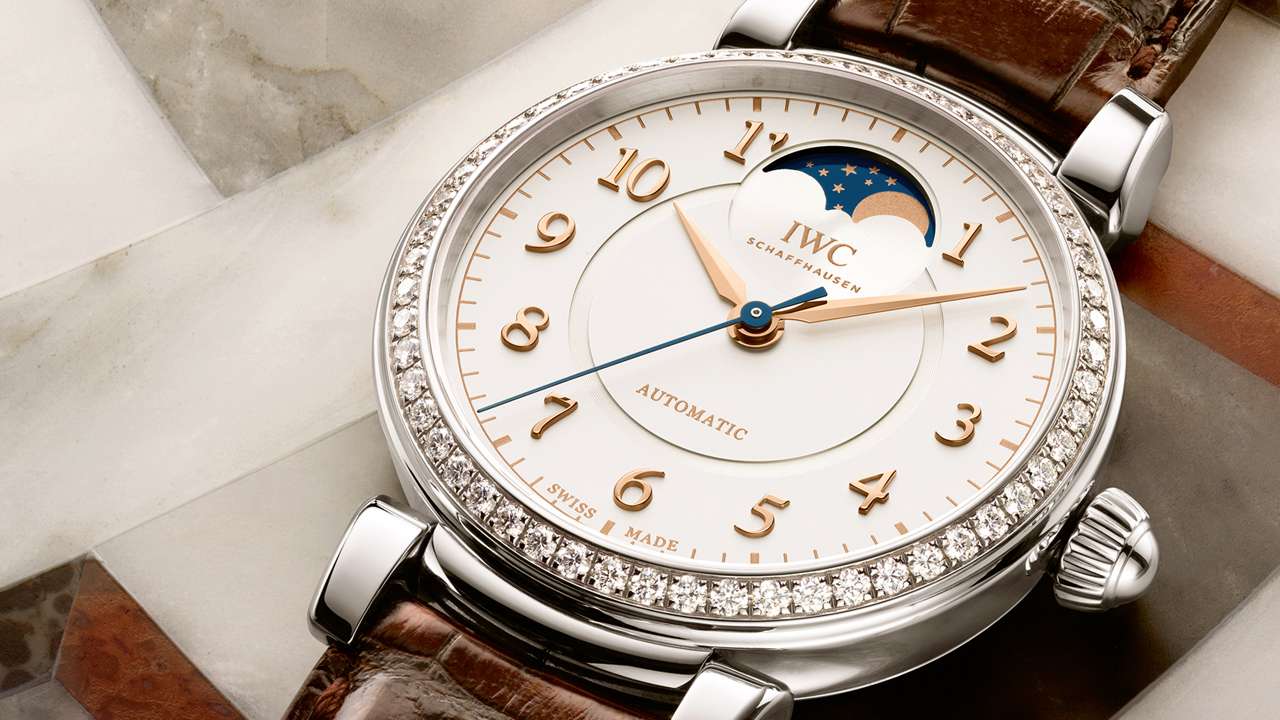 Iwc da vinci 2024 automatic moon phase 36