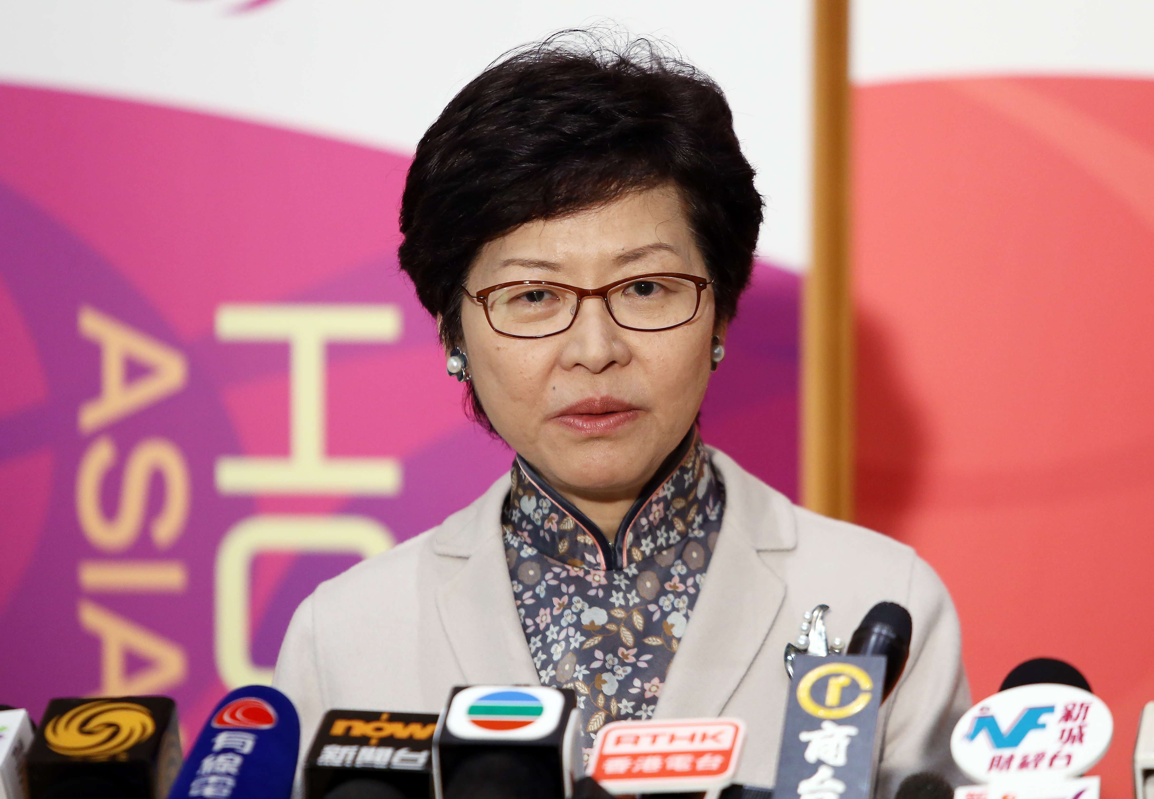 Carrie Lam is considered the front runner in the chief executive race. Photo: Sam Tsang