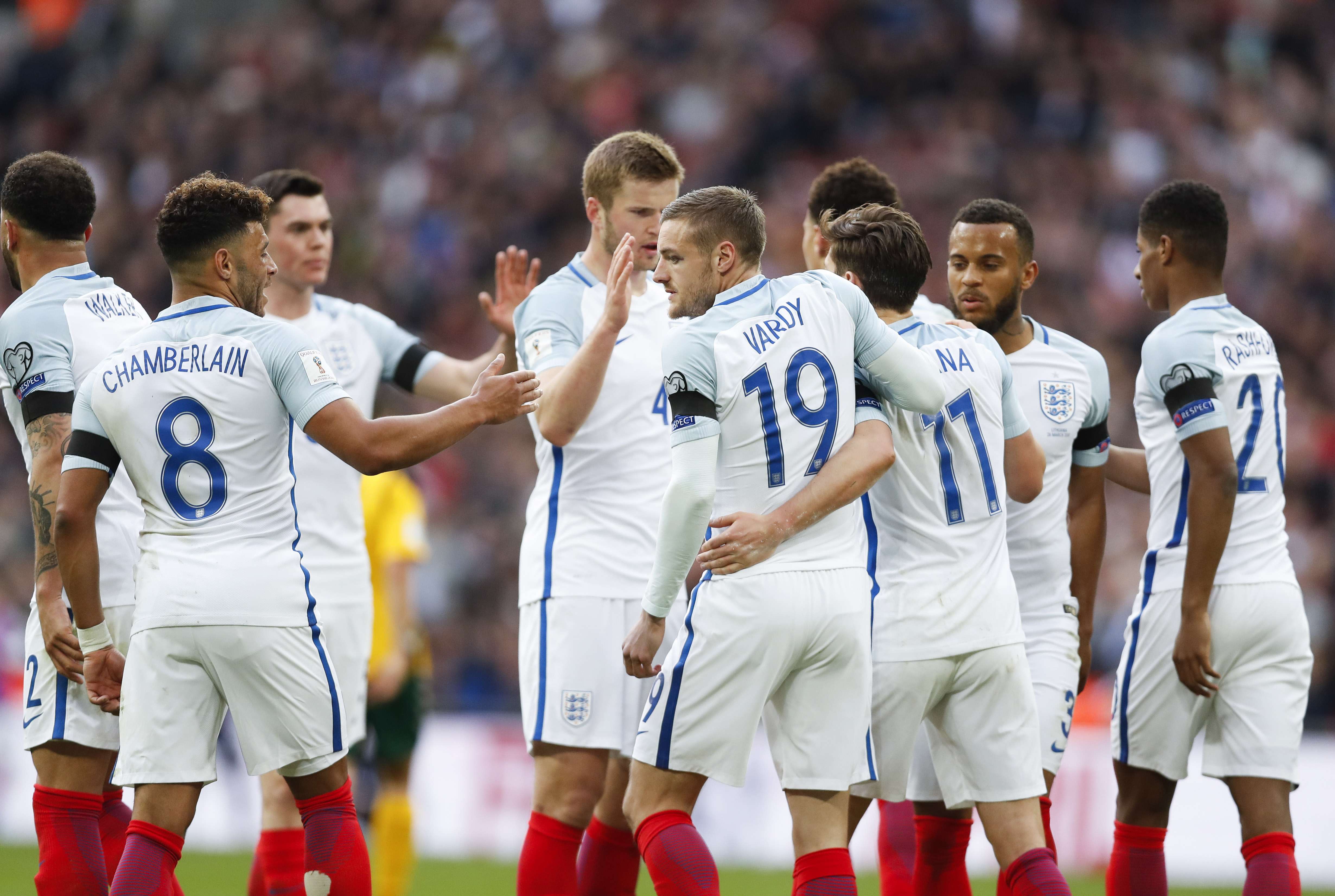 England are the only team in European World Cup qualifying yet to concede a goal. Photo: Xinhua