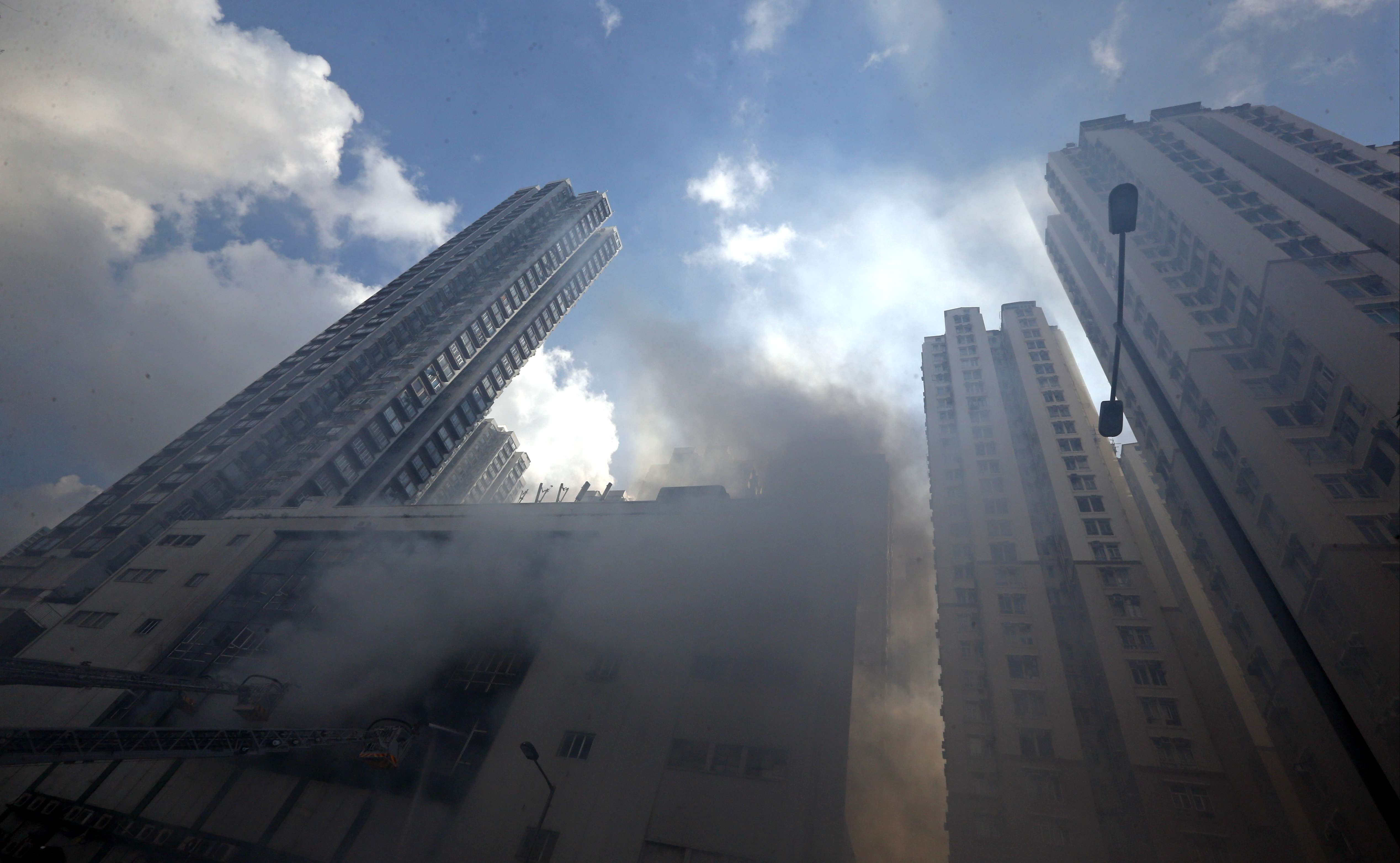 The fourth-alarm blaze in Ngau Tau Kok last year sparked calls for fire safety enforcement in industrial blocks. Photo: Felix Wong