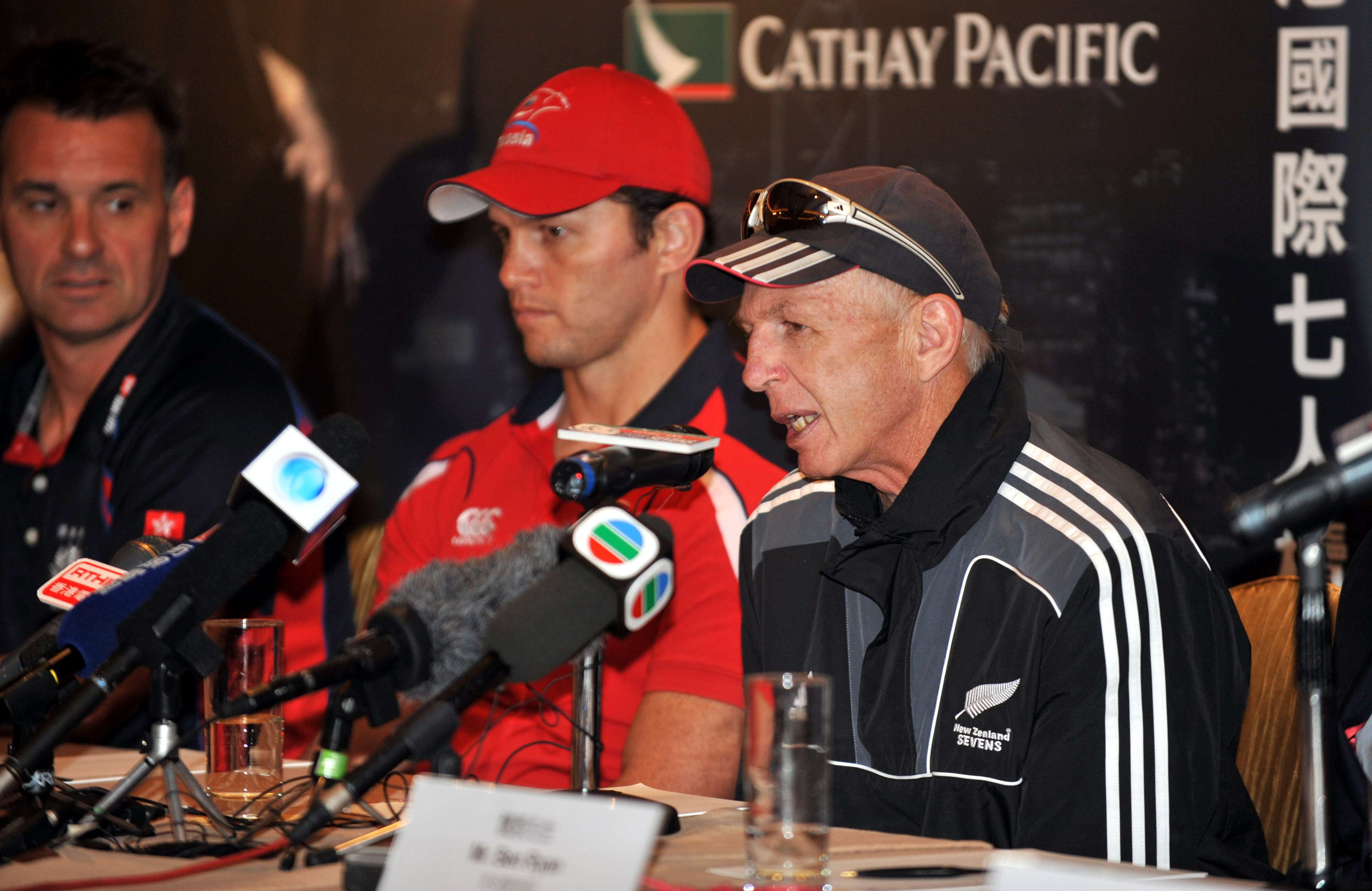 The Hong Kong Rugby Sevens has a special place in the heart of former New Zealand coach and current Samoa boss Gordon Tietjens. Photo: Xinhua