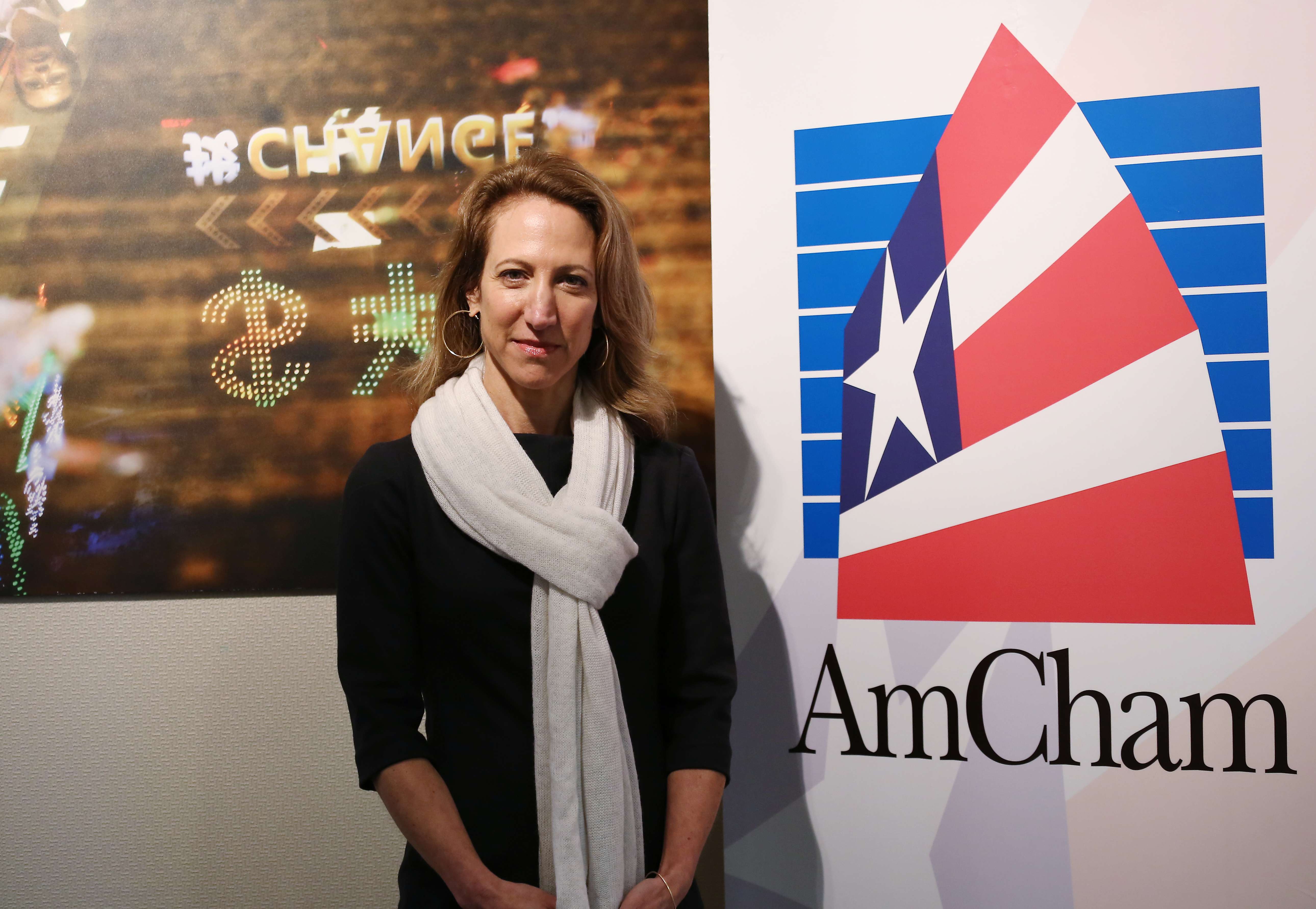 AmCham president Tara Joseph, says the ‘one country, two systems’ model is hard for outsiders to grasp. Photo: Jonathan Wong