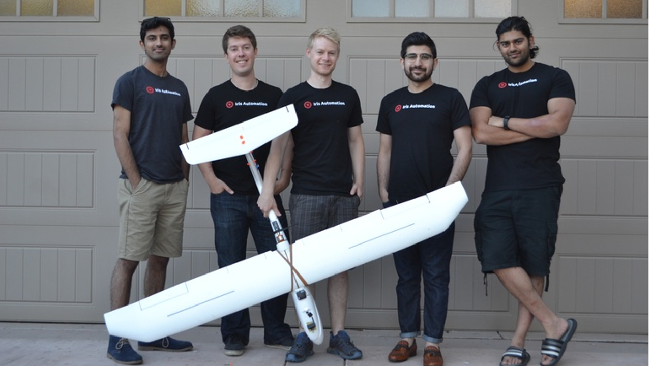 Iris Automation CEO Alex Harmsen (second from left) says drone regulations in Canada have become increasingly strict over the past two years. His Vancouver-founded startup has since moved its headquarters to San Francisco, although the company maintains an office in B.C.