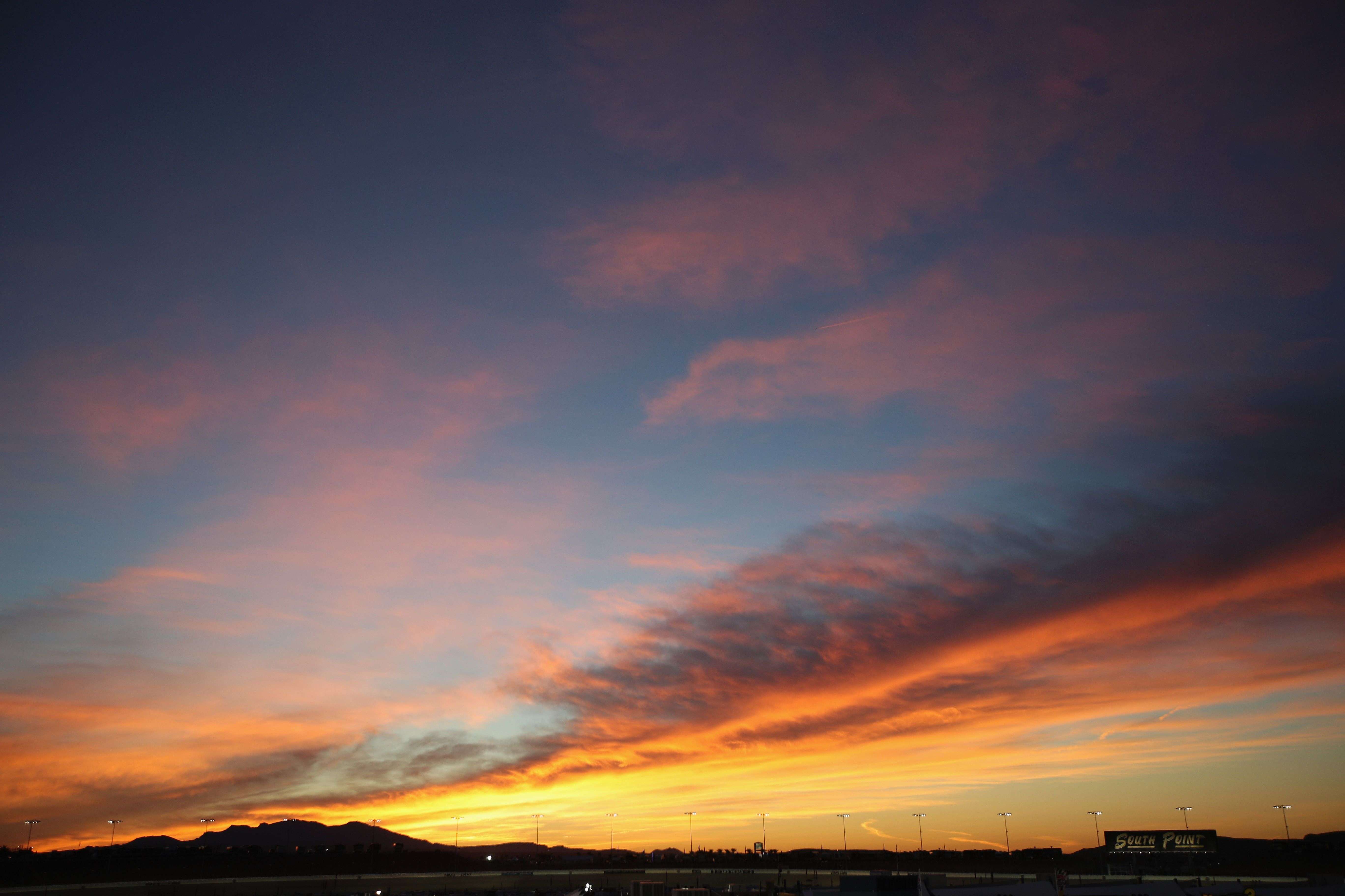 The sun rises over a motorway in Las Vegas, Nevada. Talking openly and honestly about depression and mental illness is one concrete way we can break down fear and stigma. Photo: AFP