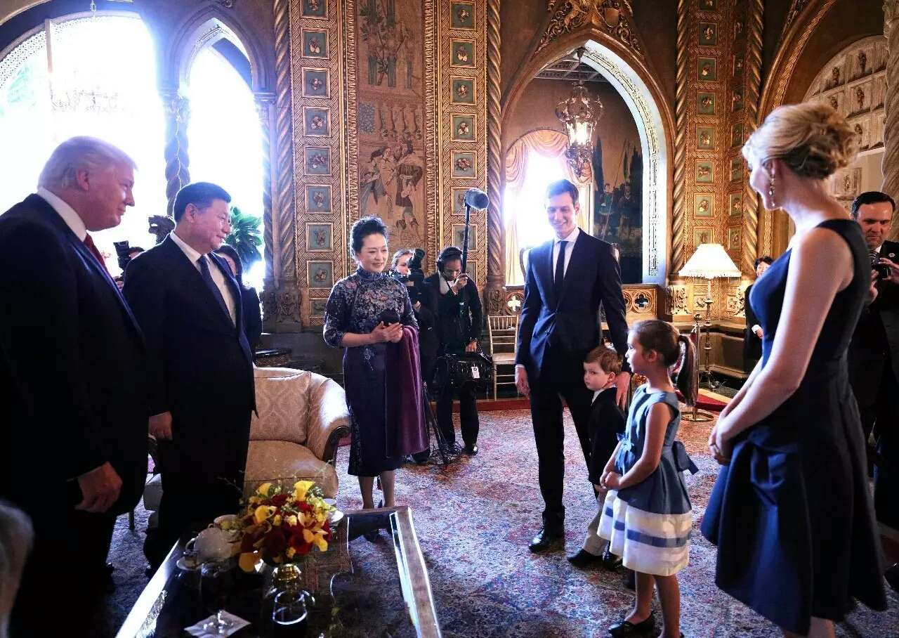 Five-year-old Arabella Kushner serenaded President Xi Jinping and first lady Peng Liyuan with a popular Chinese folk song and recited Chinese poetry for them during their visit at US President Donald Trump’s Mar-a-Lago estate in Palm Beach, Florida. Photo: China News Service