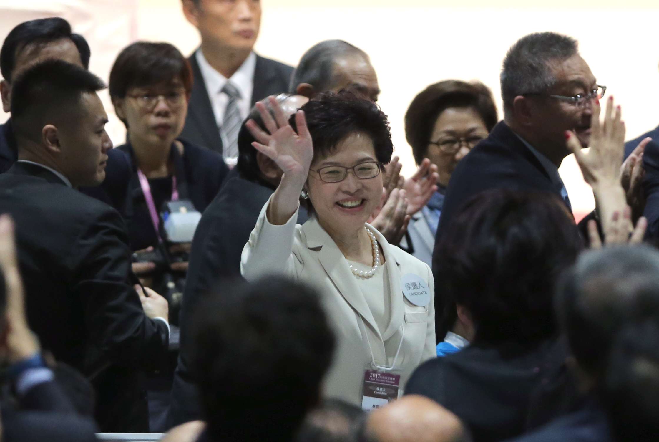 The reality is that as chief executive Carrie Lam will have to serve two masters. Photo: Sam Tsang