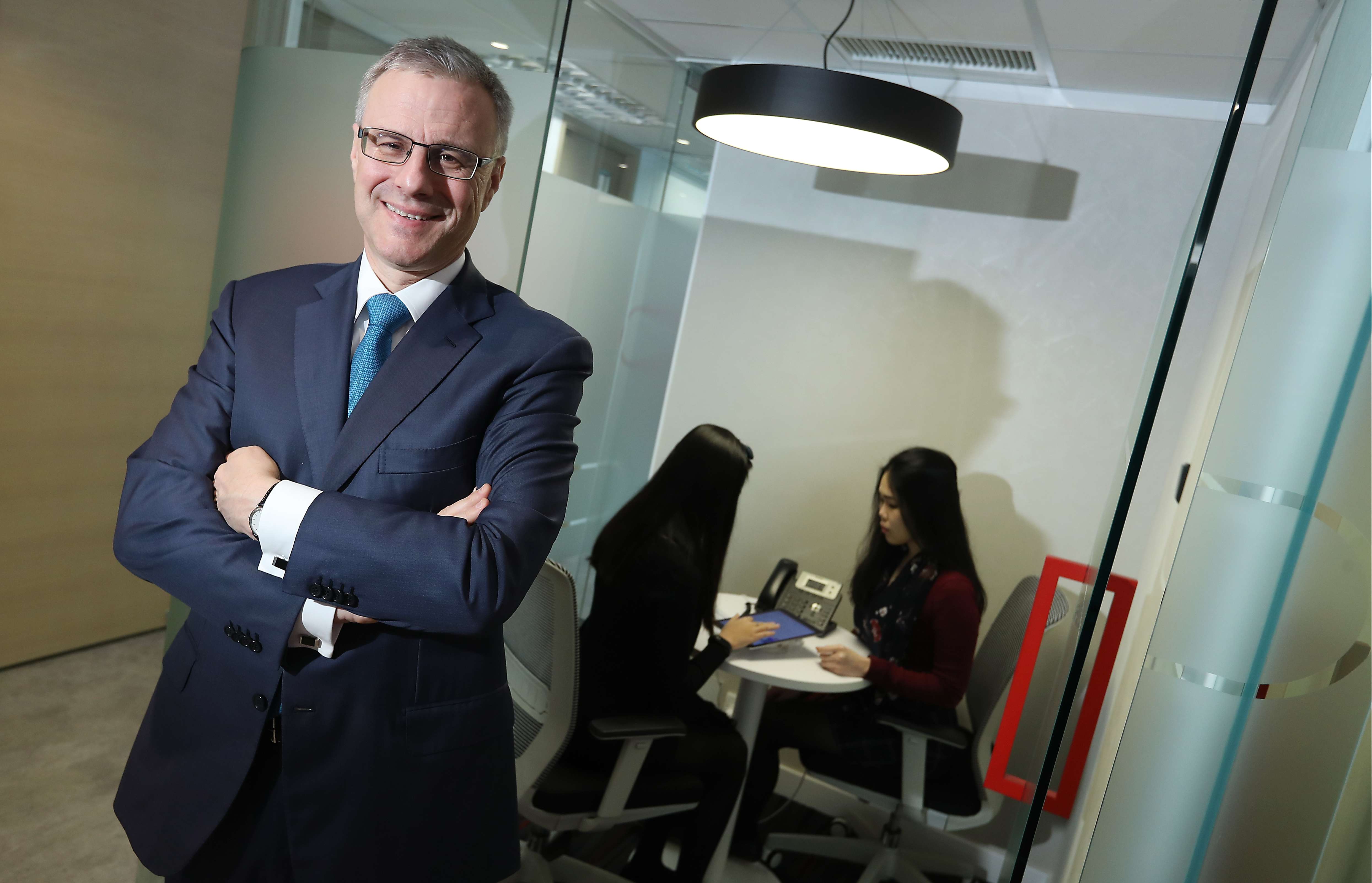 Adecco chief executive Alain Dehaze says companies need to adapt to the needs of millennial workers. Photo: Nora Tam