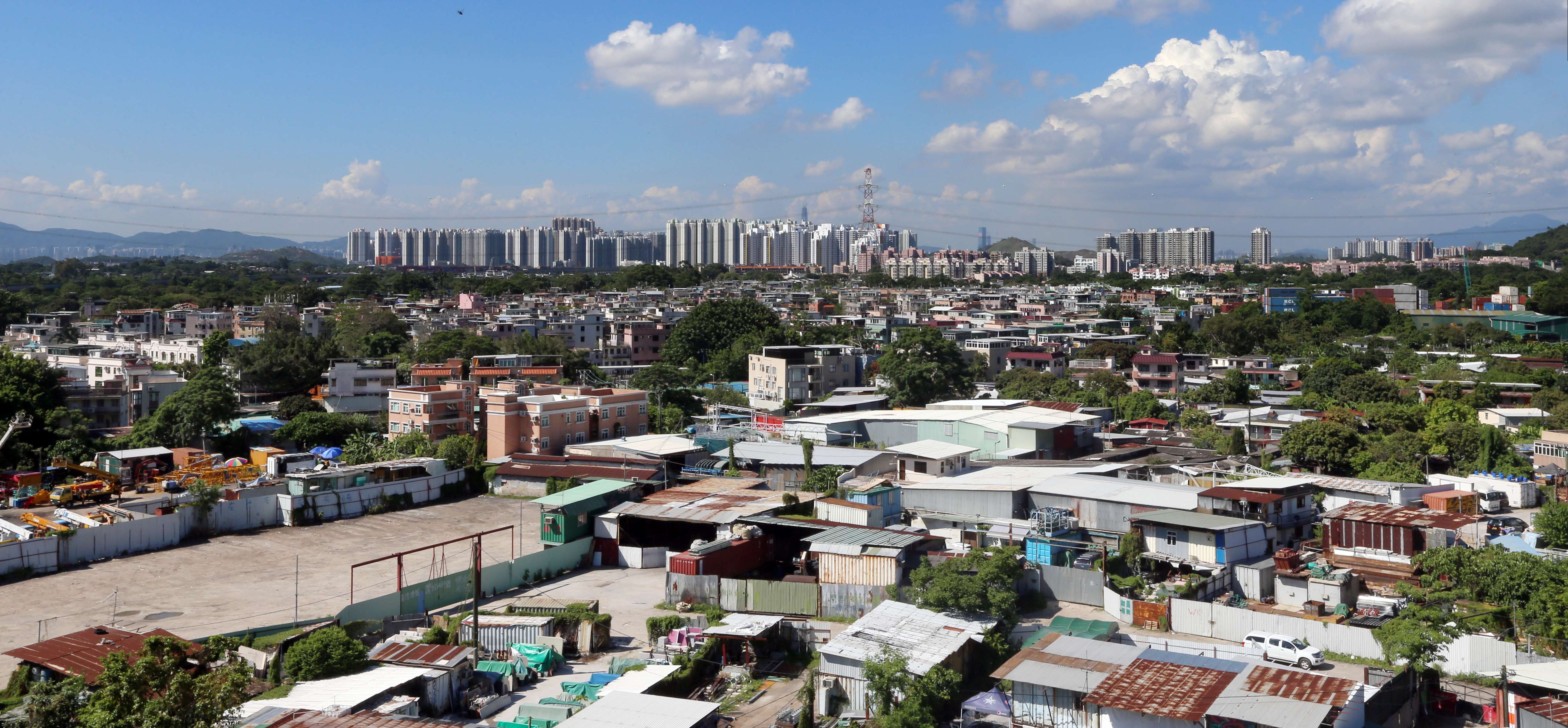 The lack of urban land has pushed many operators of garages, car parks and container storage facilities to use brownfield sites. Photo: David Wong