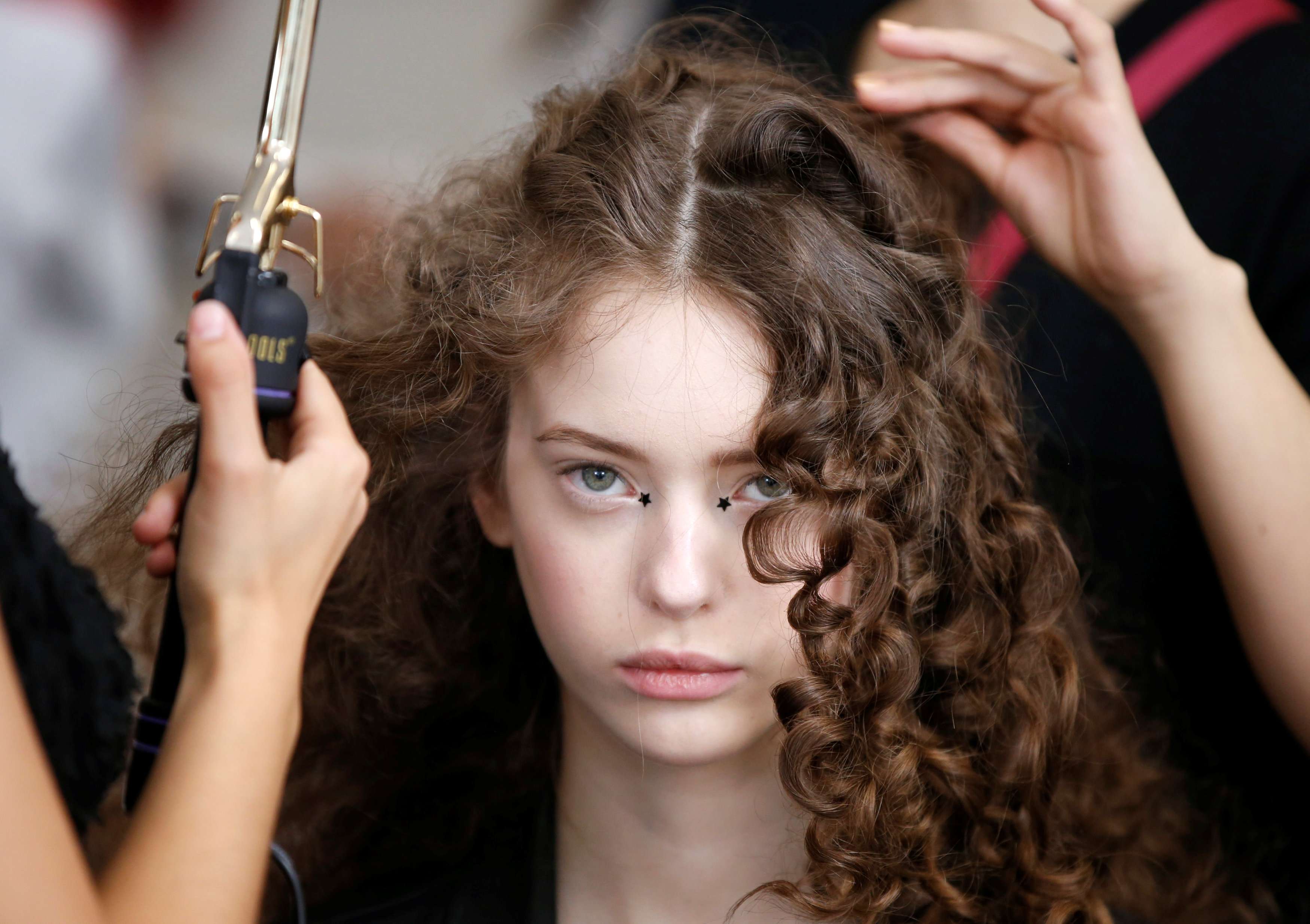 Backstage at Christian Dior’s spring-summer 2017 haute couture show at Ginza Six. Photo: REUTERS/Toru Hanai