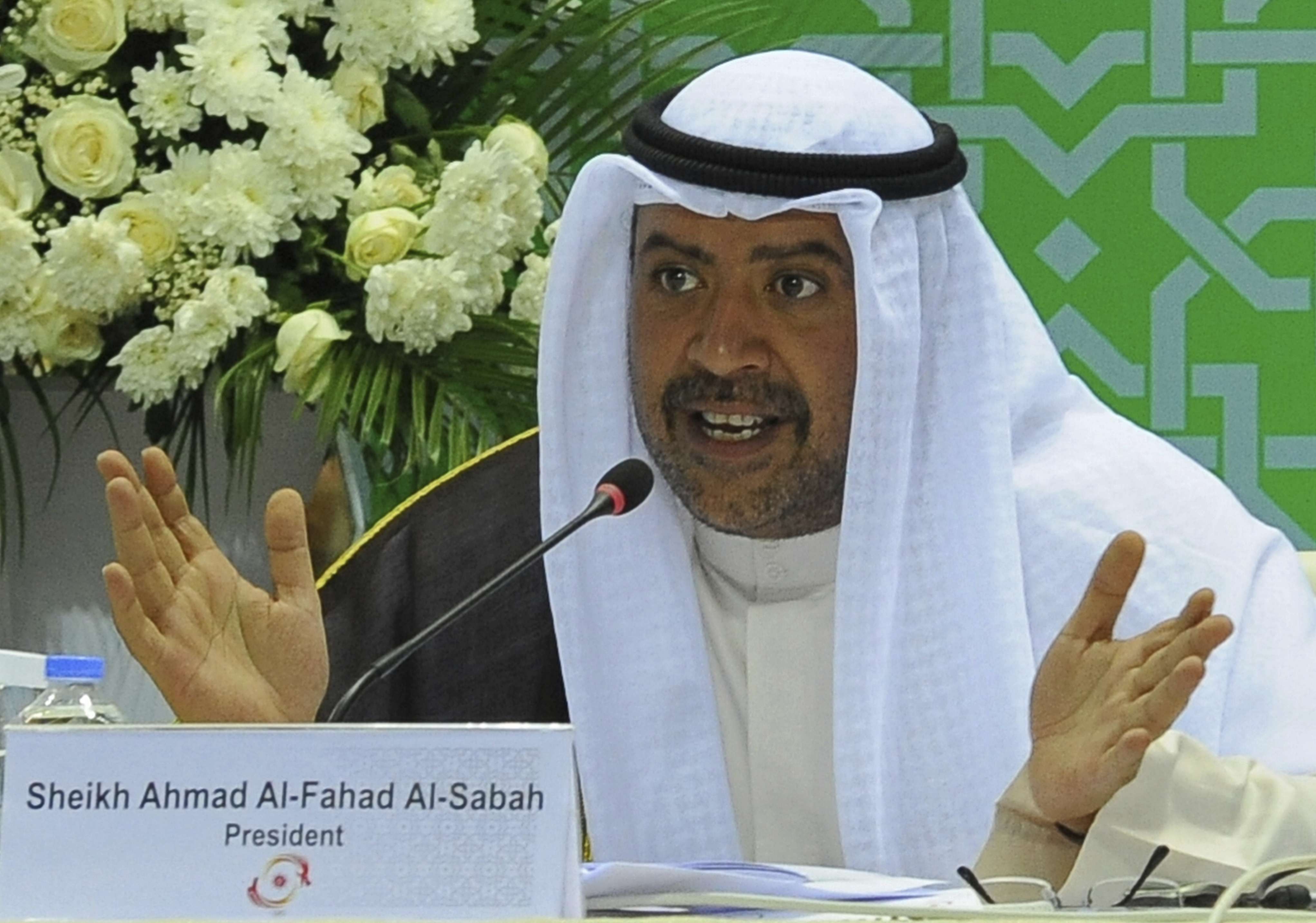 Sheikh Ahmad Al-Fahad Al-Sabah in 2015. Photo: AP
