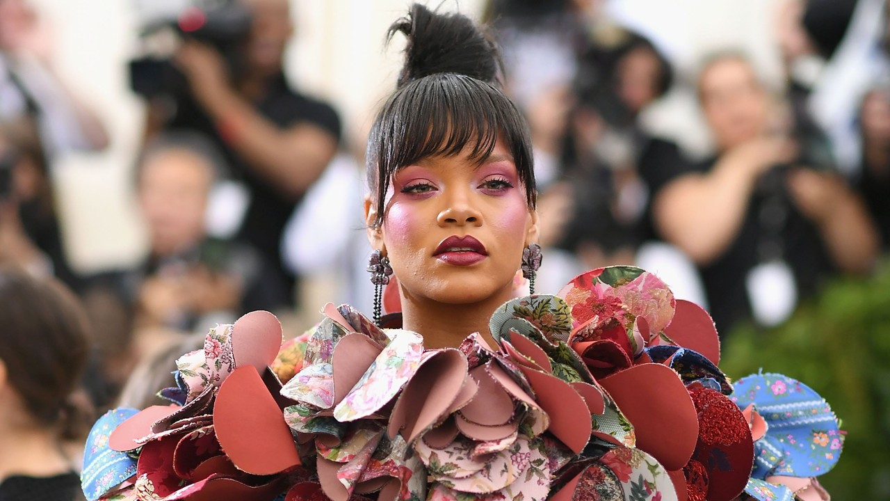 Rihanna s petal dress among pieces in stunning new Met exhibit