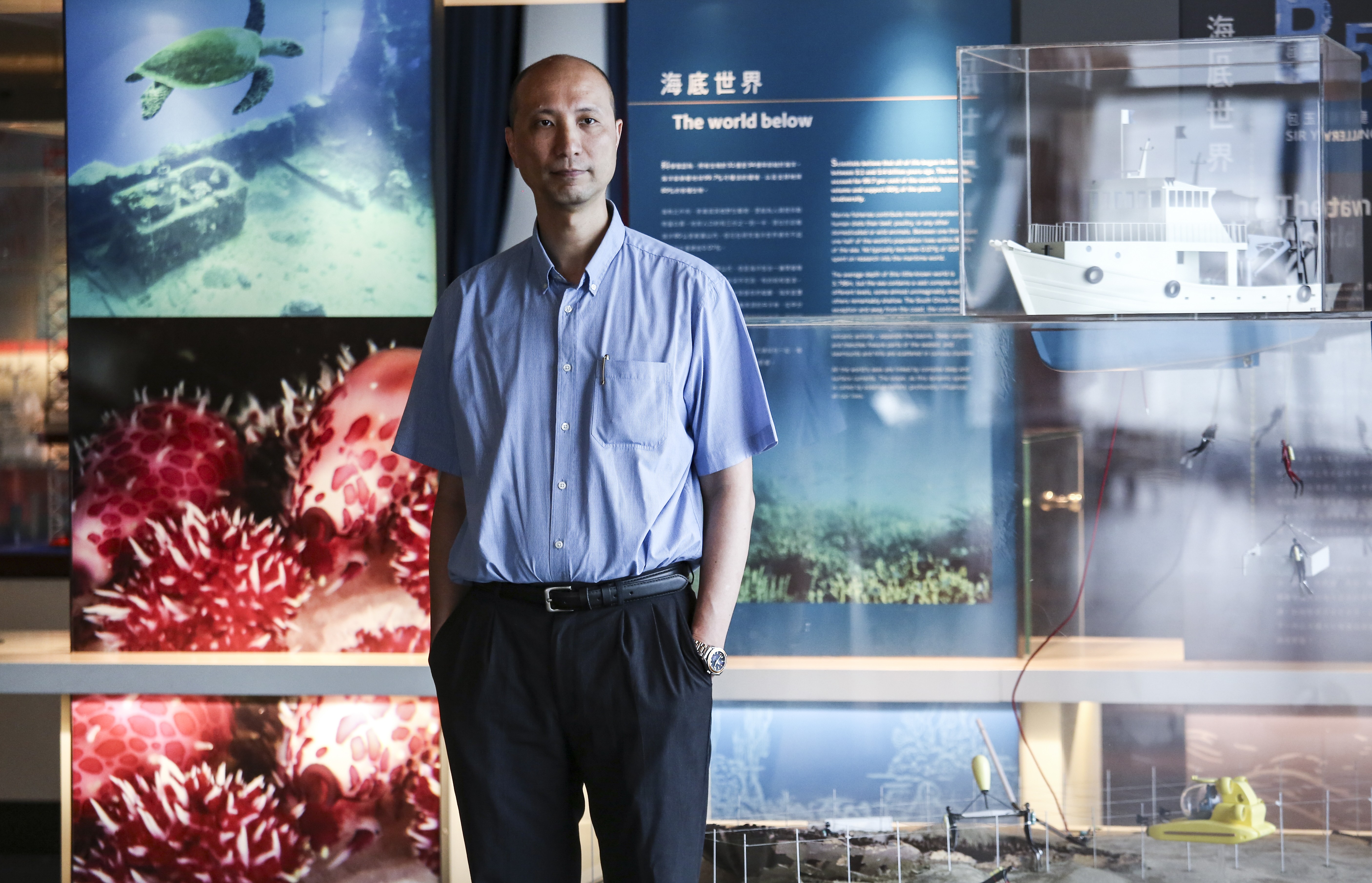 Engineer Ricky Chan first became interested in underwater heritage when he took a course in nautical archaeology. Photo: Jonathan Wong