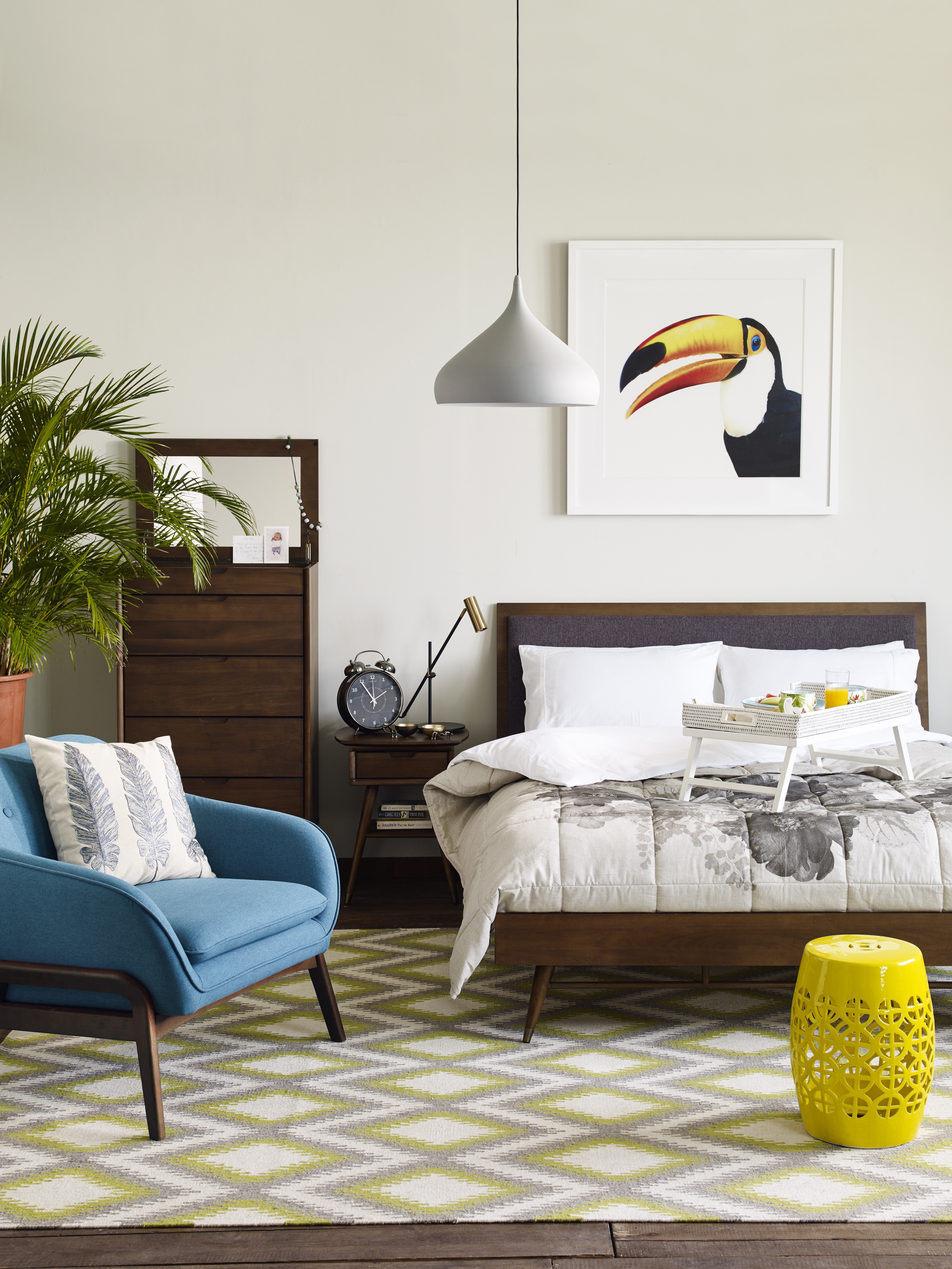 The Caribbean Easy collection balances big, bold and classic retro shapes with clever details.