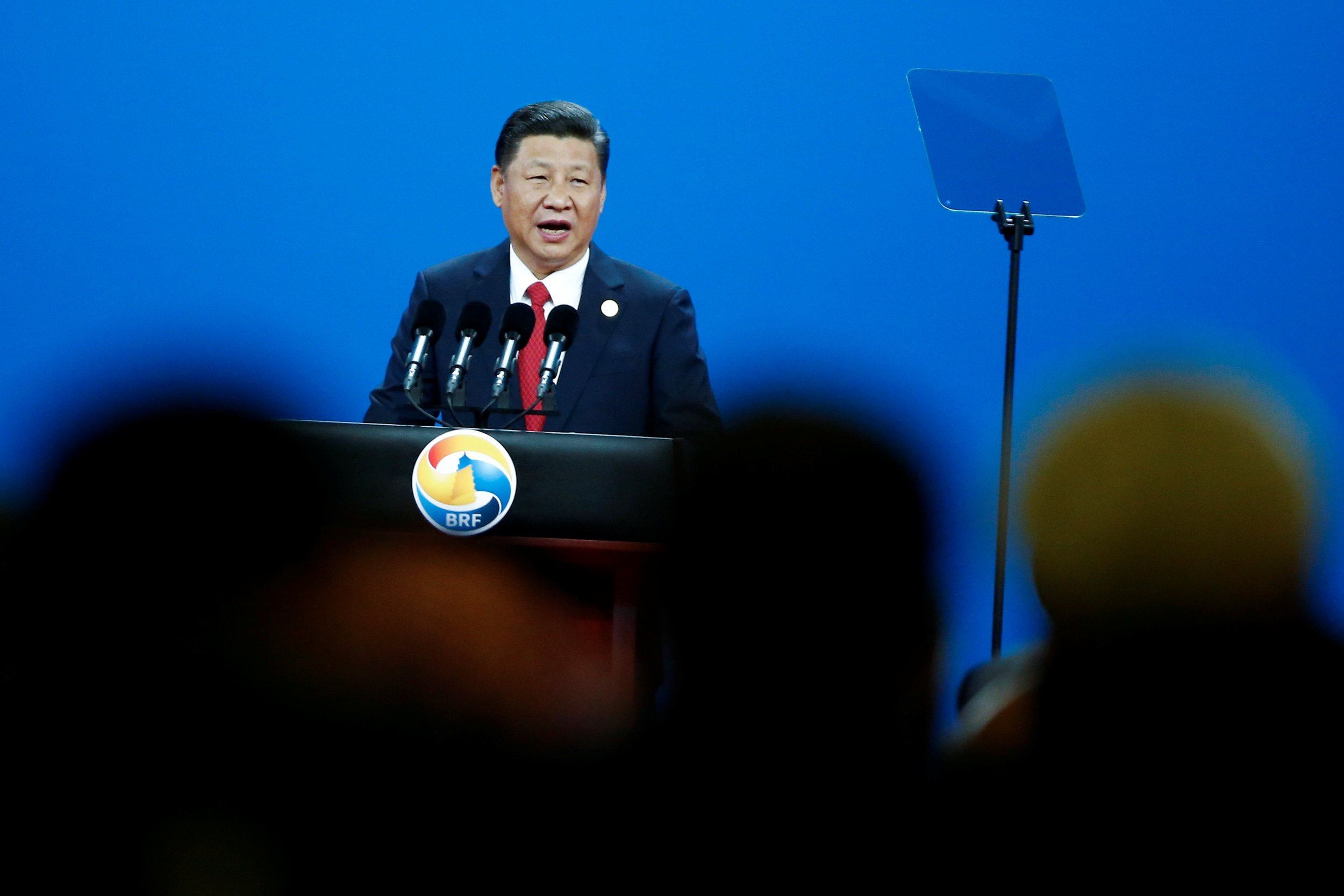 Chinese President Xi Jinping at the Belt and Road Forum in Beijing. Photo: Reuters