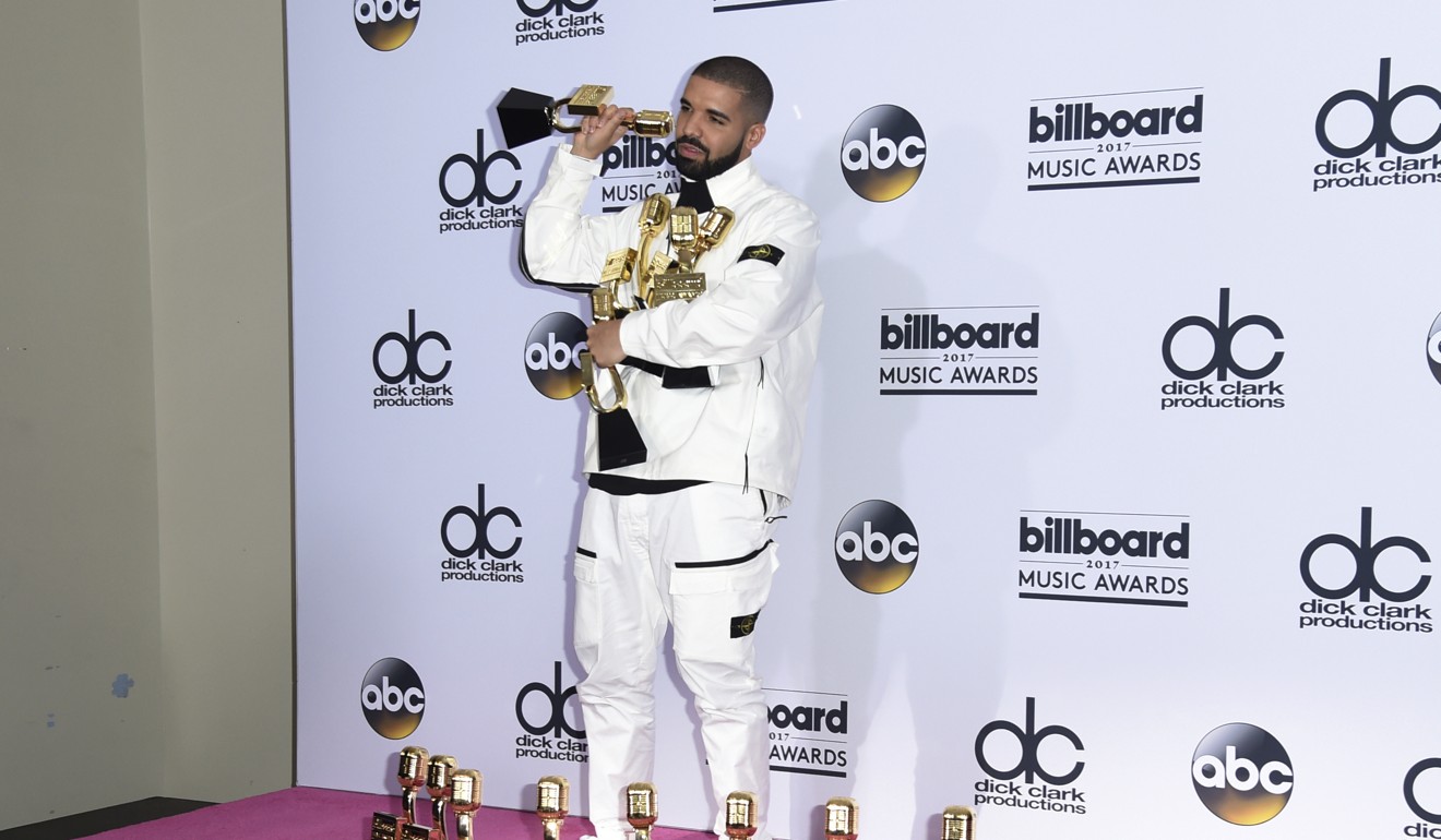 Canadian rapper Drake wins record 13 gongs at the Billboard Music awards |  South China Morning Post