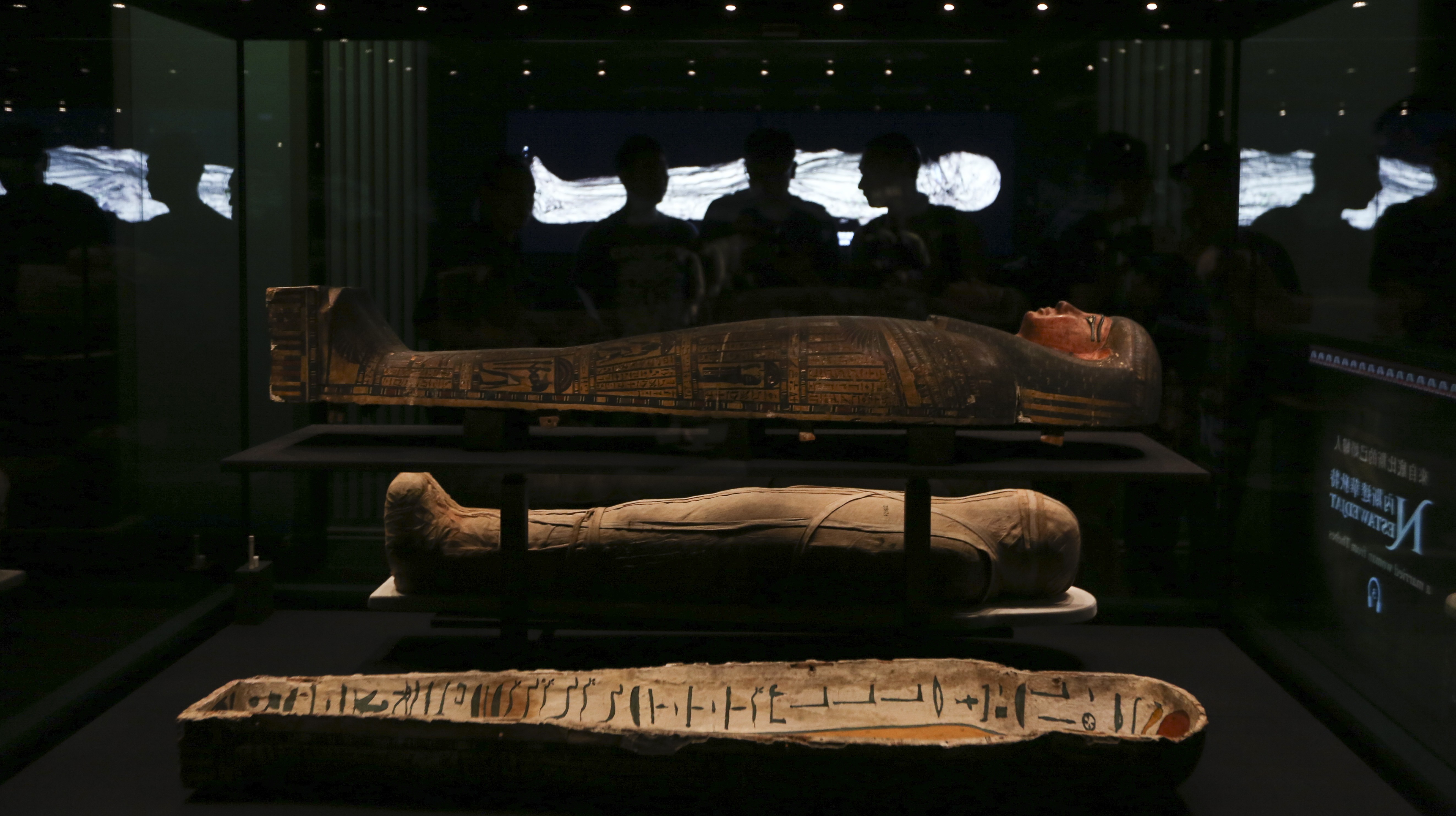 Mummy exhibition in Hong Kong for 20th handover anniversary shows