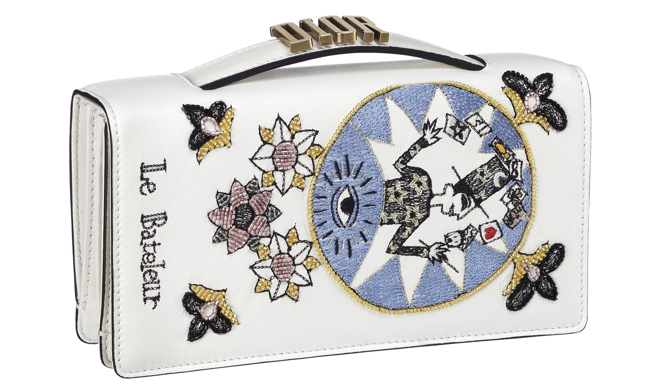 Dior discount tarot clutch