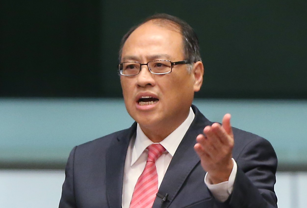 Outspoken South China official Lam Tai-fai has blasted the Hong Kong Premier League. Photo: David Wong