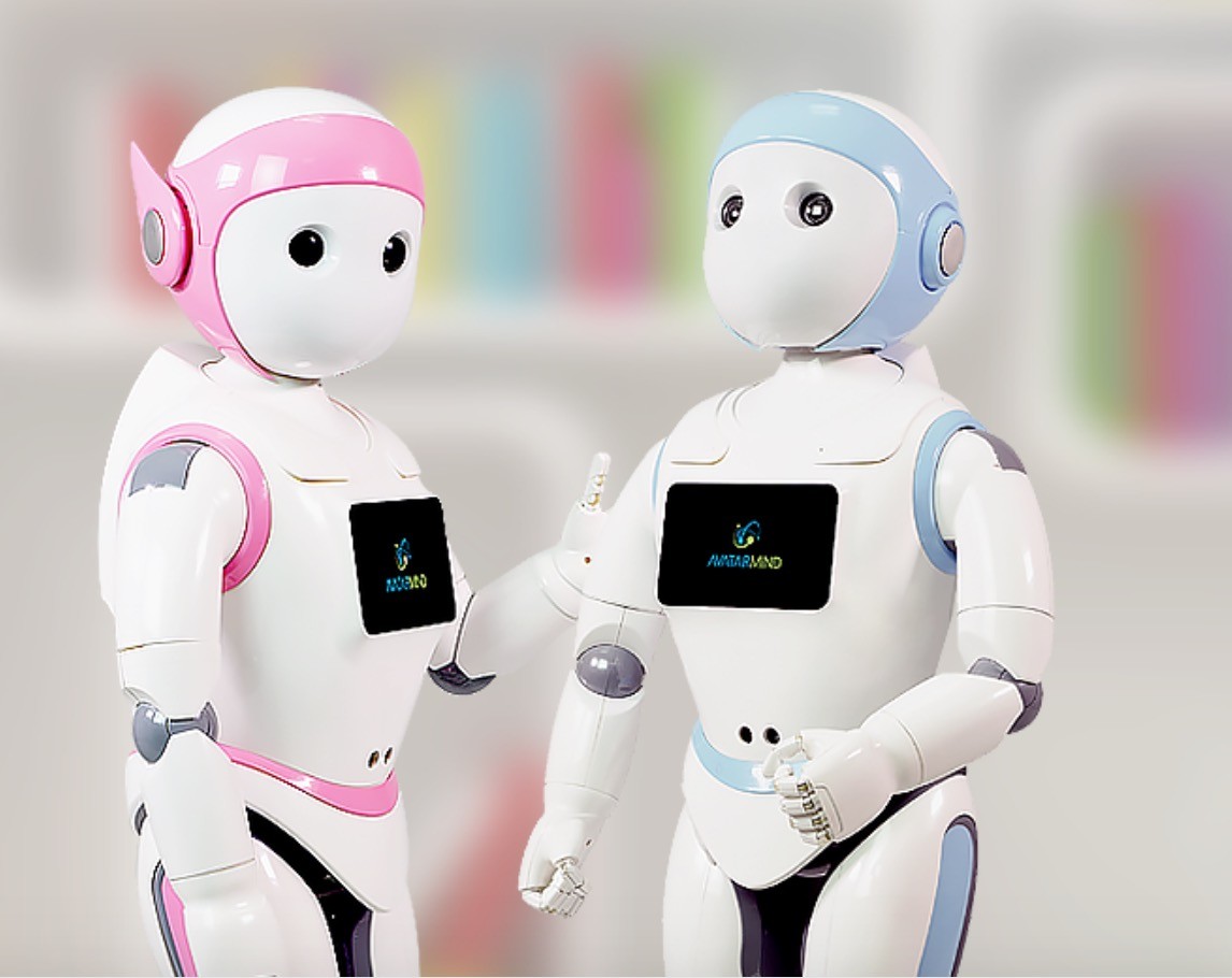 A robotic suitcase, an underwater robot, a spider-like robot and humanoid robots make life easier and more convenient