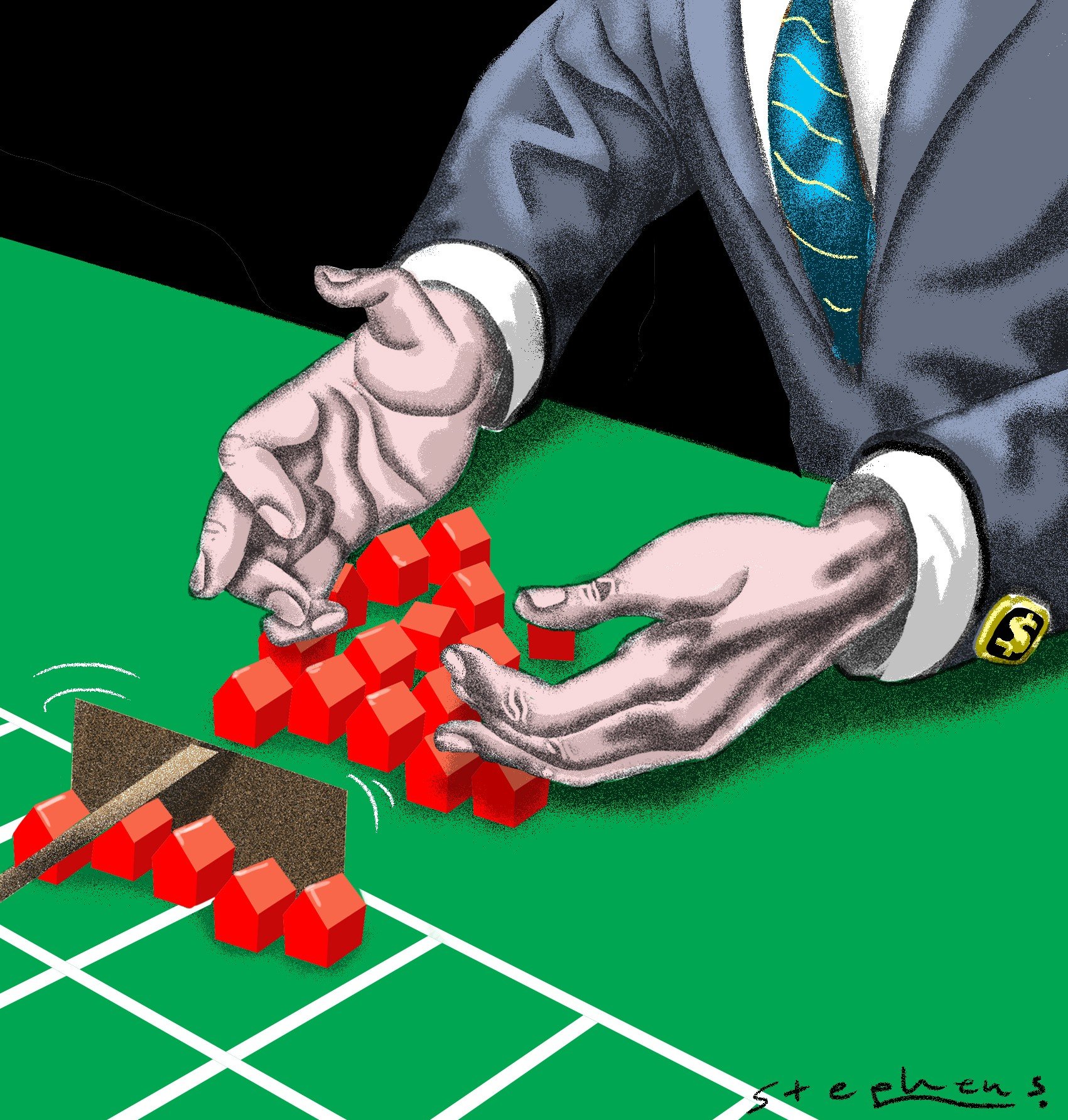 Stefano Mariani says using fiscal policy to reduce the attractiveness of property speculation would encourage investment capital to flow into other sectors, and channel much-needed funds into the knowledge-based economy