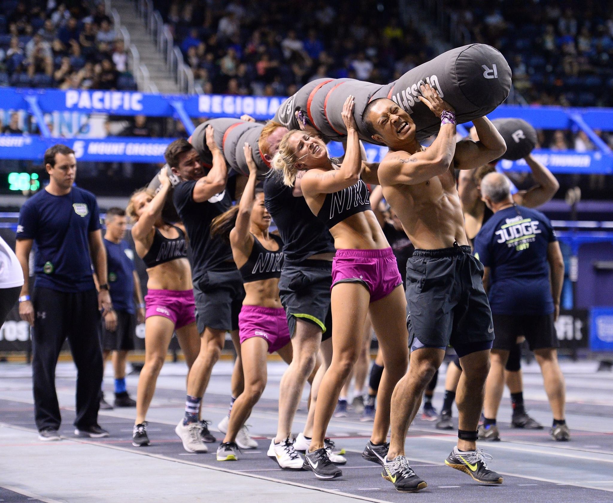 Coastal CrossFit get to grips with the worm became Asia’s fittest team at this year’s regionals. heir success boiled down to preparation on the ‘worm’ Photos: CrossFit Games