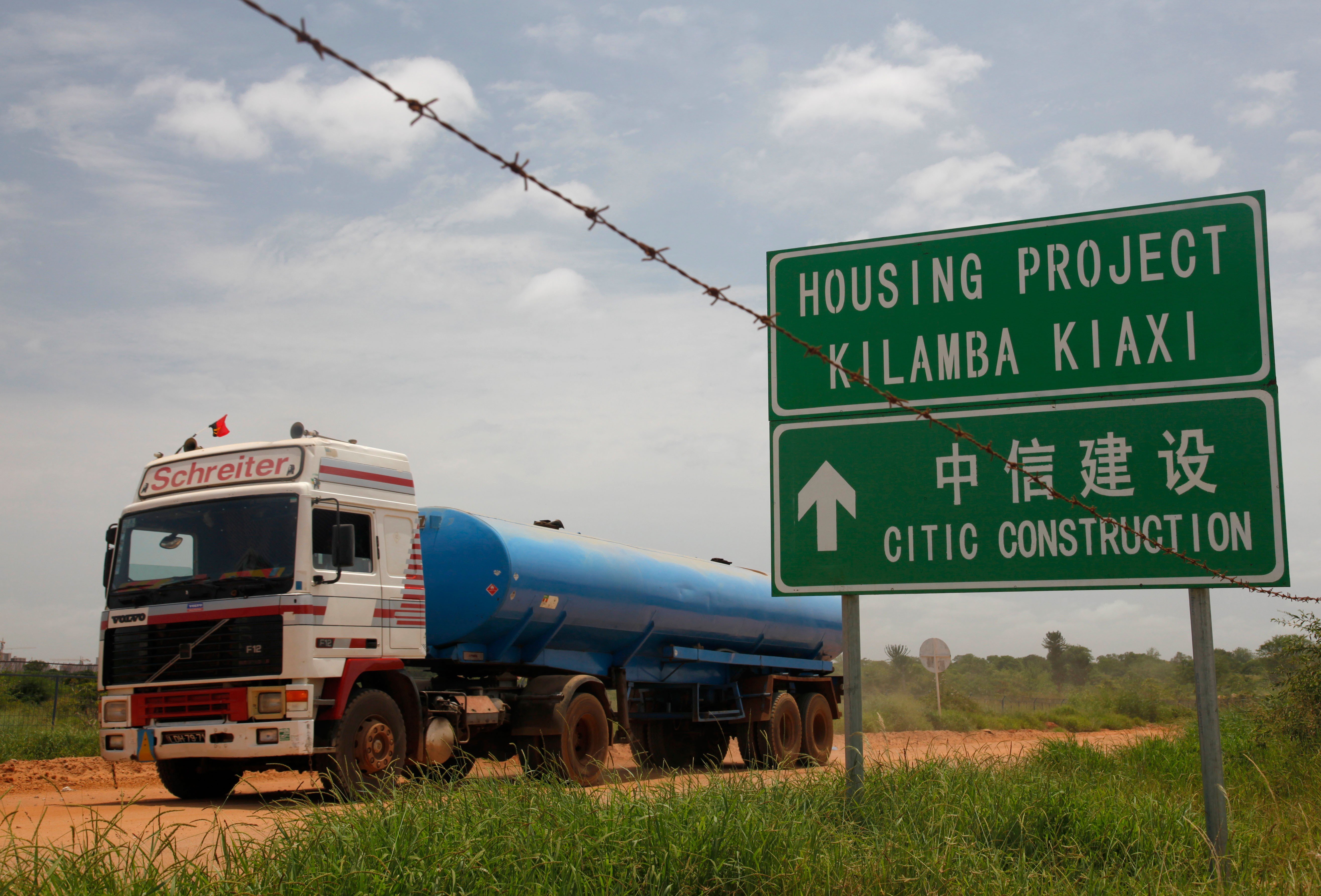 A Chinese backed housing project on the outskirts of the Angolan capital Luanda is among the many projects in Africa. Photo: Alamy