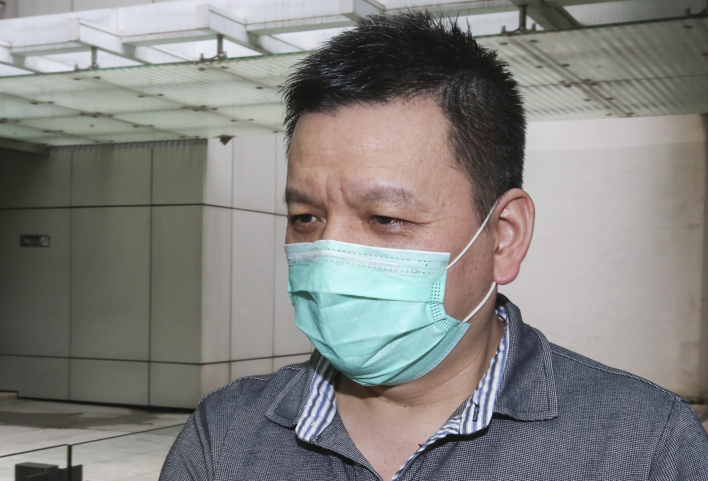 Yeung Kam-hoi said he would have stopped his wife from doing the treatment if he had known of the risk involved. Photo: K. Y. Cheng