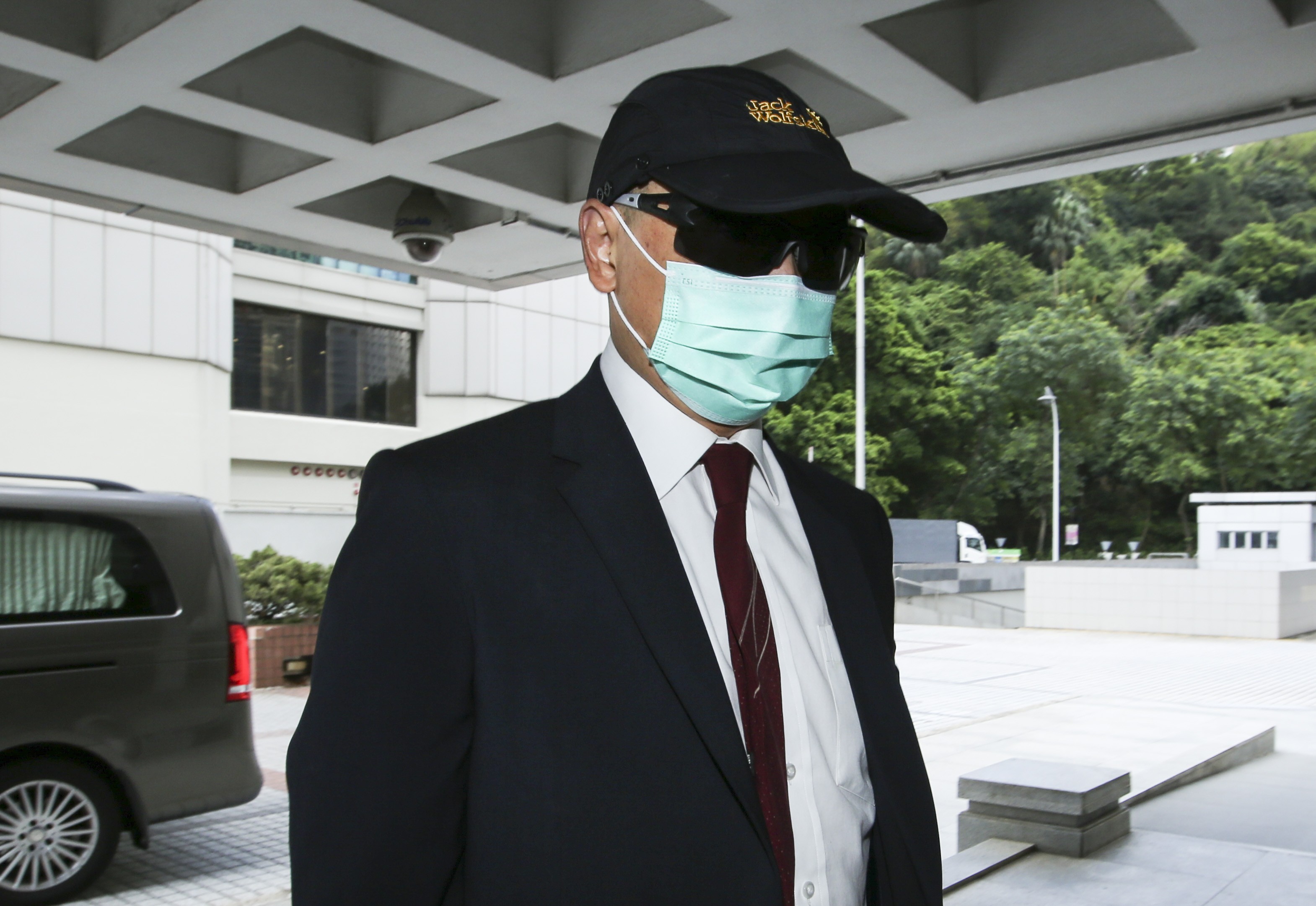 Dr Stephen Chow arrives at the High Court for his trial. Photo: Edmond So