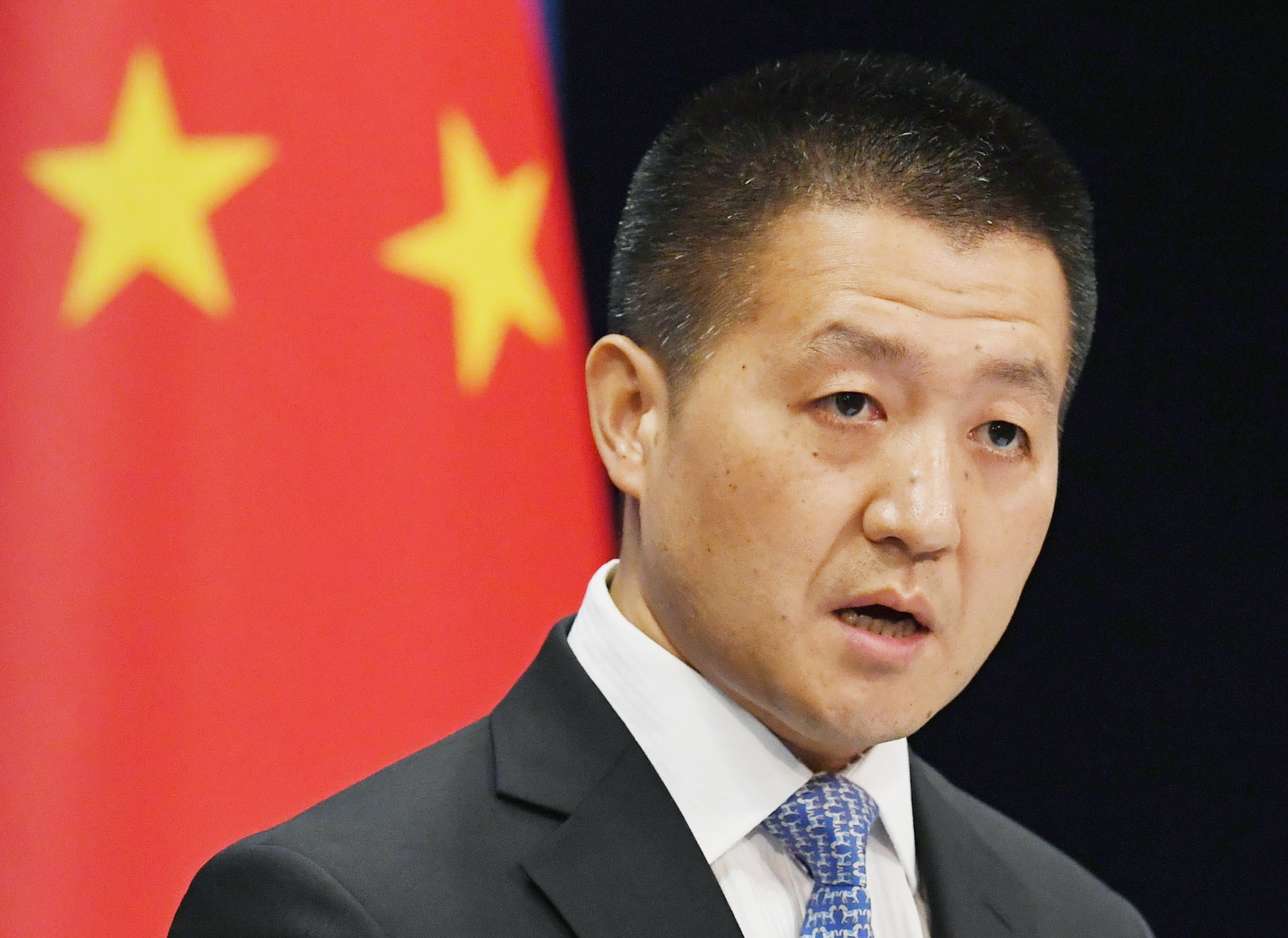 Lu also said that what made Hong Kong a success ‘was not up to any outsider to comment on’. Photo: Kyodo