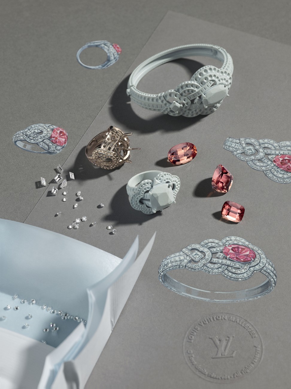 Louis Vuitton's new high jewellery plays with coloured gemstones and  diamonds