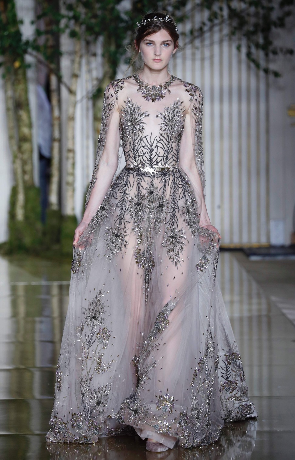 Zuhair murad outlet grey dress