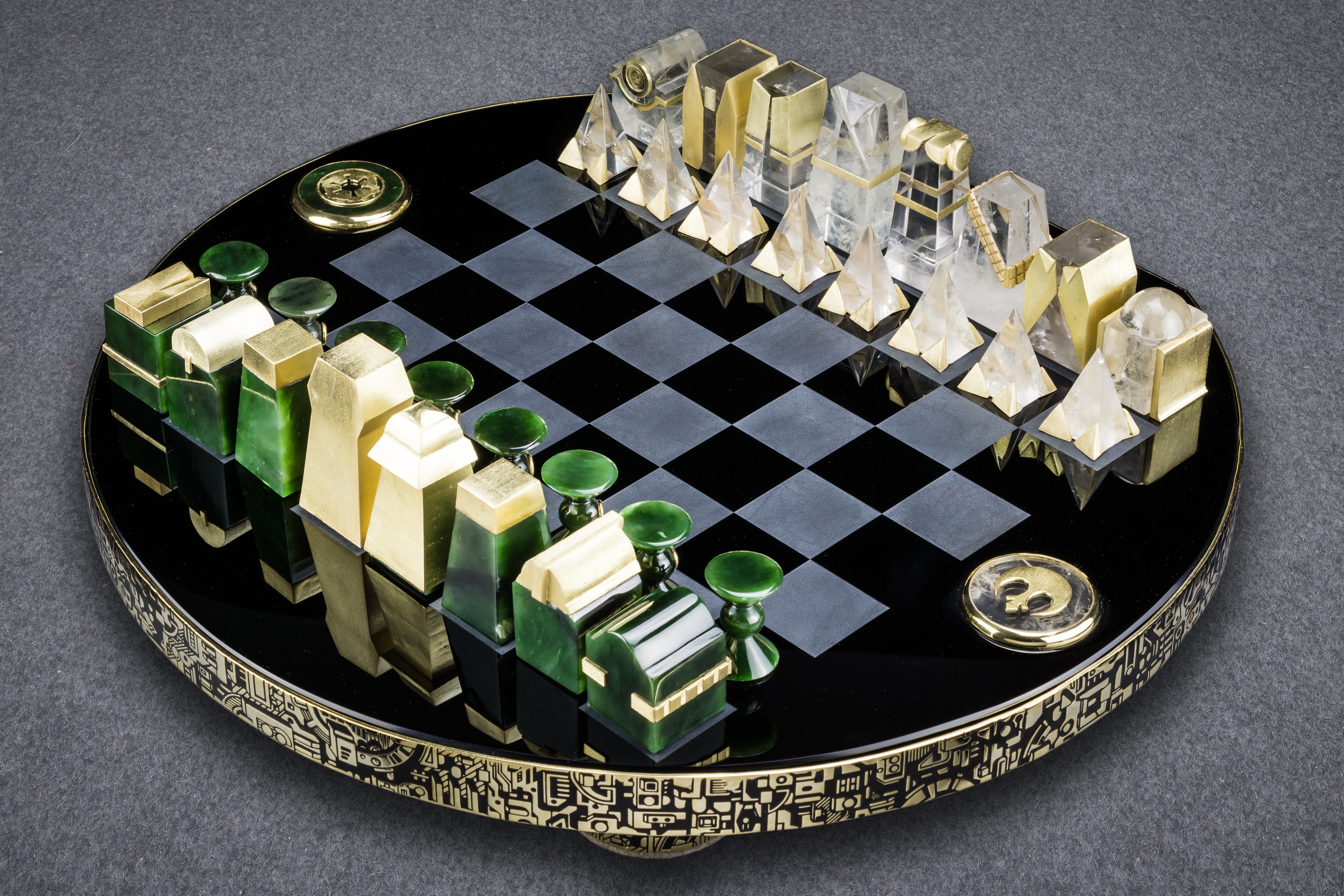 The Battle of Issus Chess Set