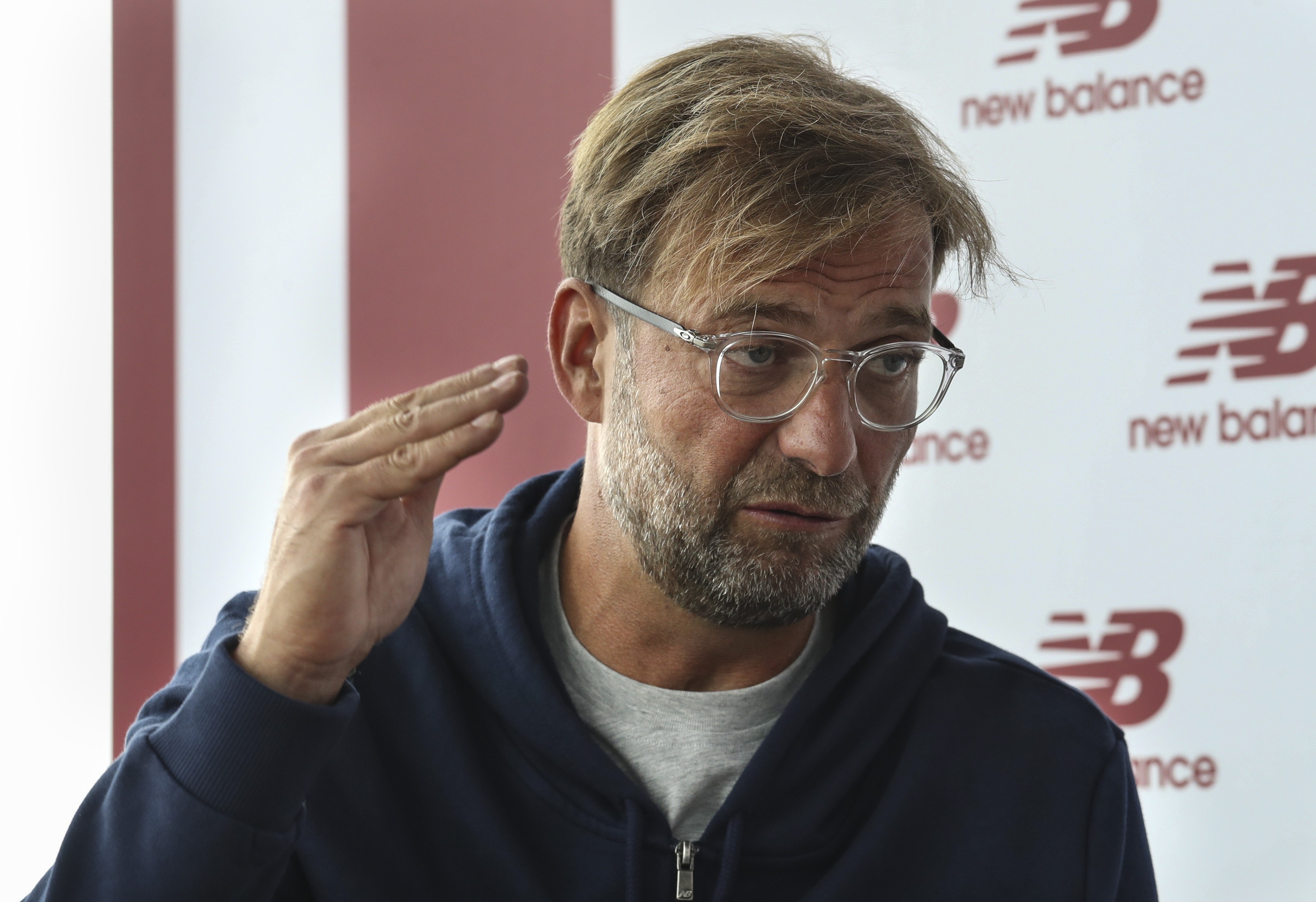 Jurgen Klopp would much rather be drilling his team in Liverpool than flying around the world to Hong Kong, but accepts it’s part of modern football. Photo: Nora Tam
