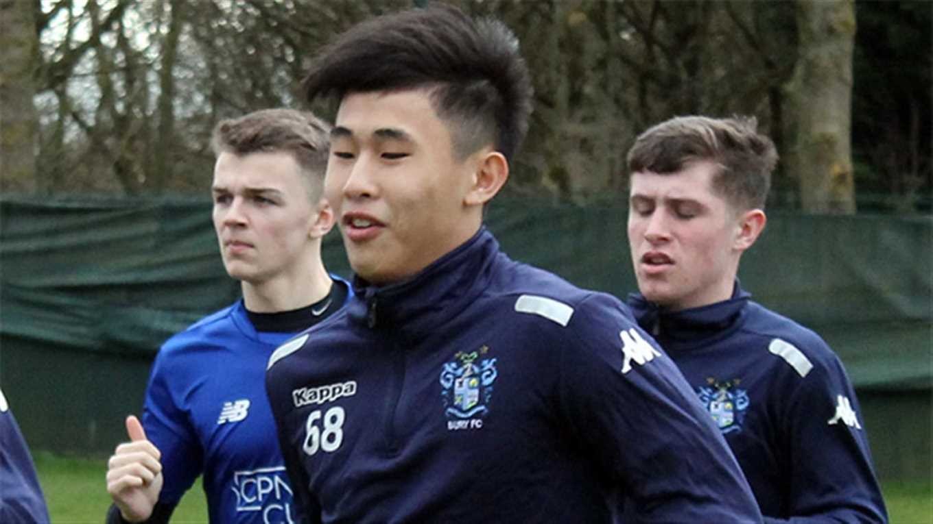 Hong Kong teenager Dai Wai-tsun, who plays for Bury FC. Photo: Bury FC